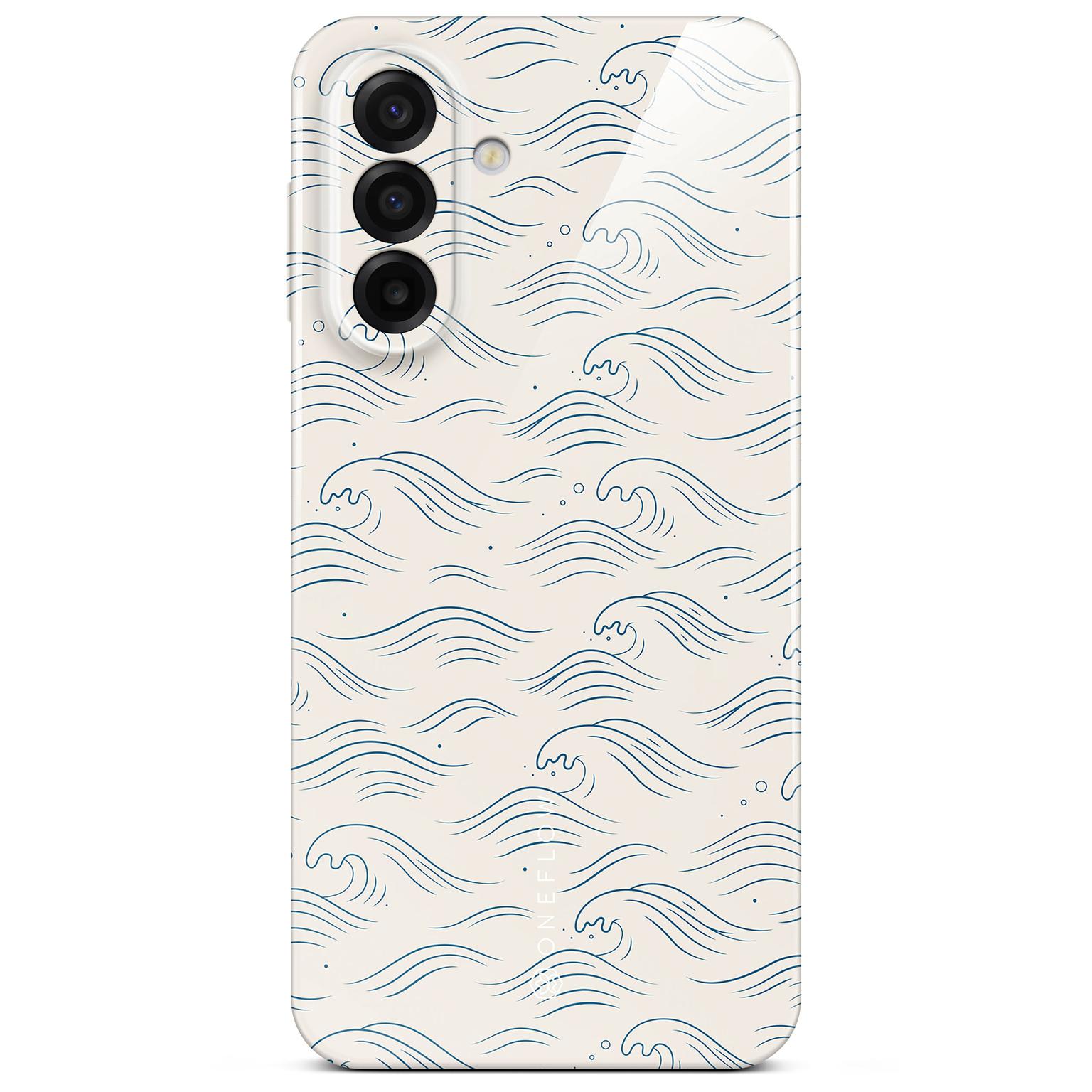 Splash Case für Samsung Galaxy A17 (4G) in der Farbe Tidal Notes (Weiß)