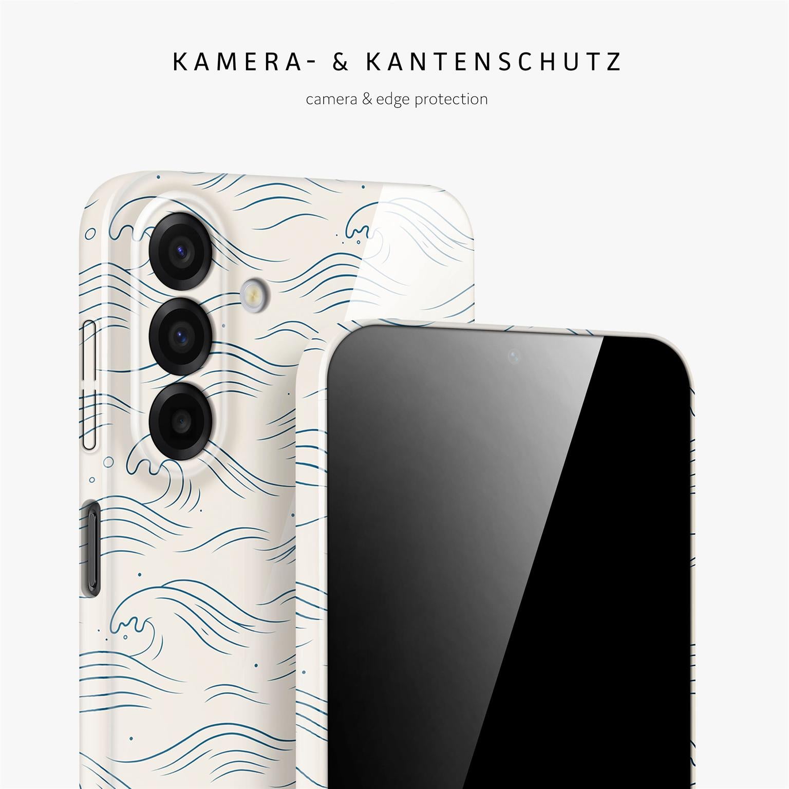 Splash Case für Samsung Galaxy A17 (4G) in der Farbe Tidal Notes (Weiß)