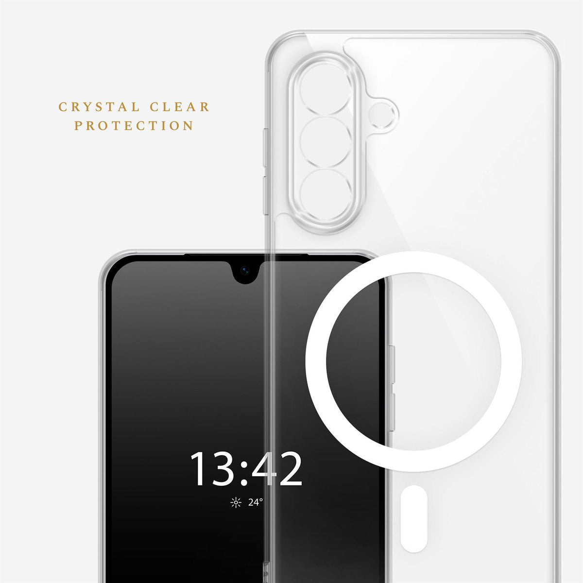 Nova Case für Samsung Galaxy A17 (4G) in der Farbe Clear (Farblos (transparent))