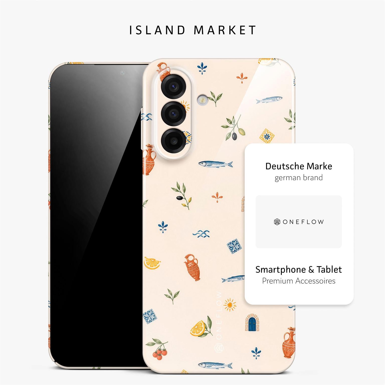 Splash Case für Samsung Galaxy A17 5G in der Farbe Island Market (Mehrfarbig (bunt))