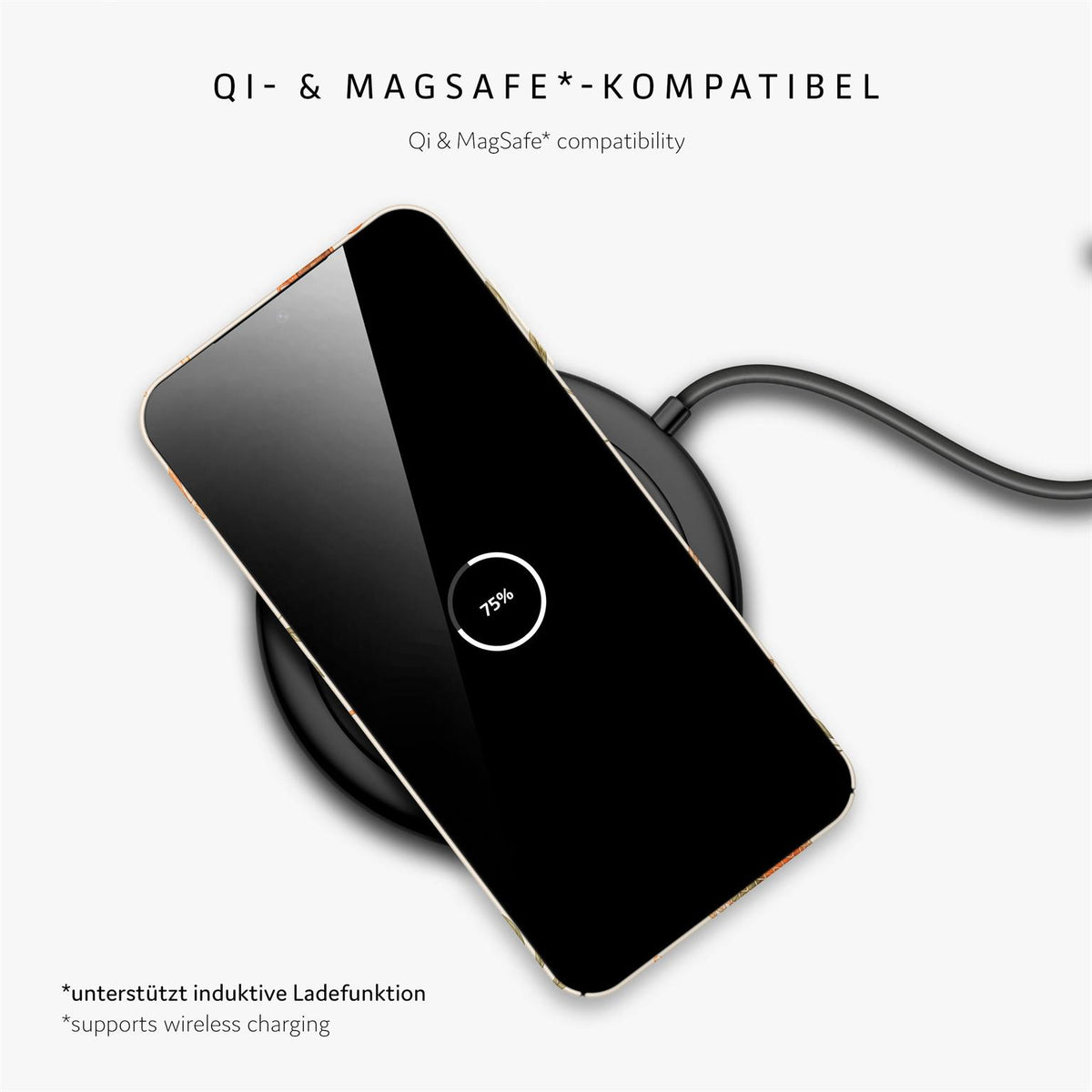 Splash Case für Samsung Galaxy A17 5G in der Farbe Spritz Society (Braun / Beige)