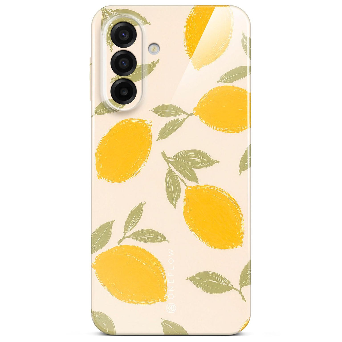 Splash Case für Samsung Galaxy A17 5G in der Farbe Lemon Babe (Braun / Beige)