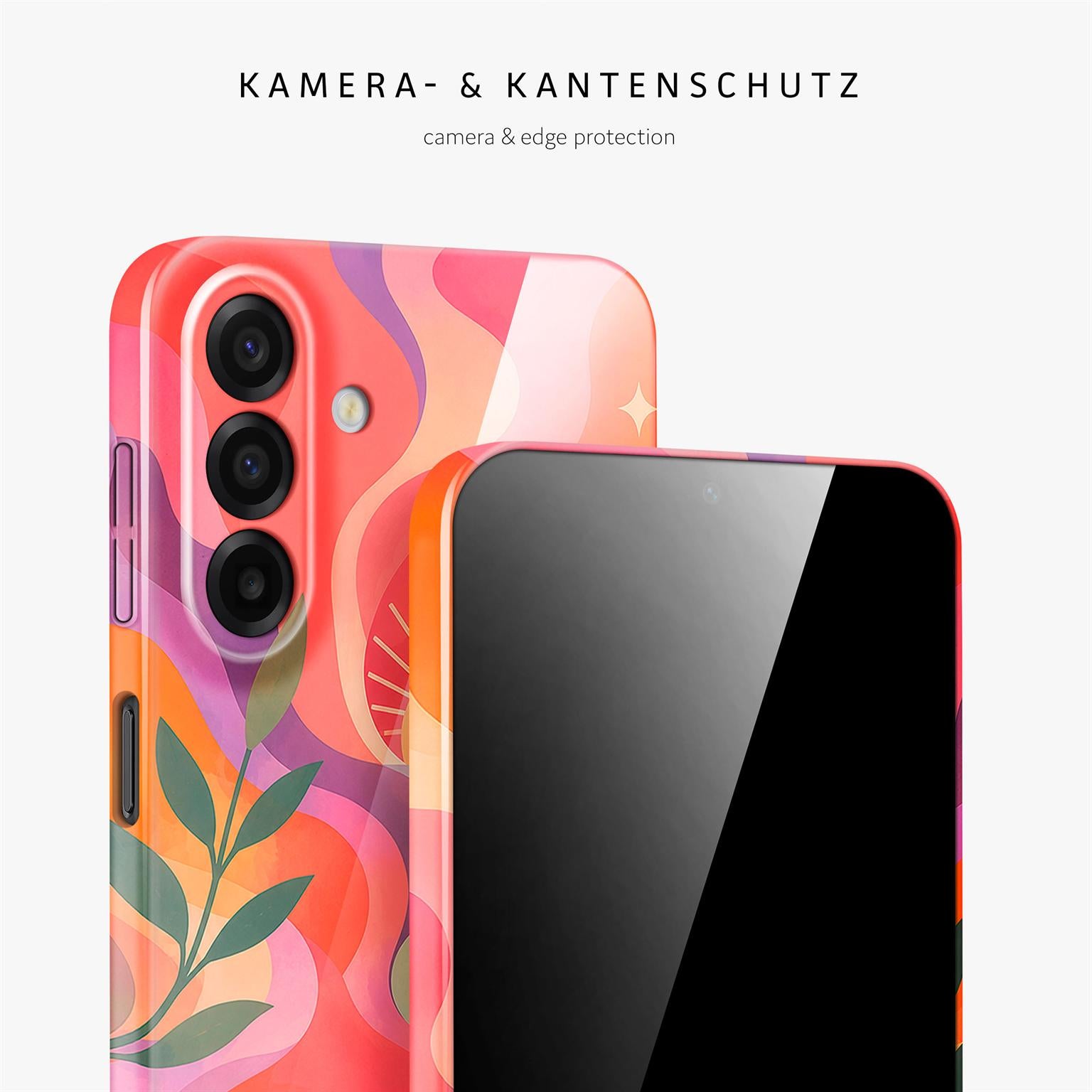 Splash Case für Samsung Galaxy A17 5G in der Farbe Peach Eclipse (Mehrfarbig (bunt))