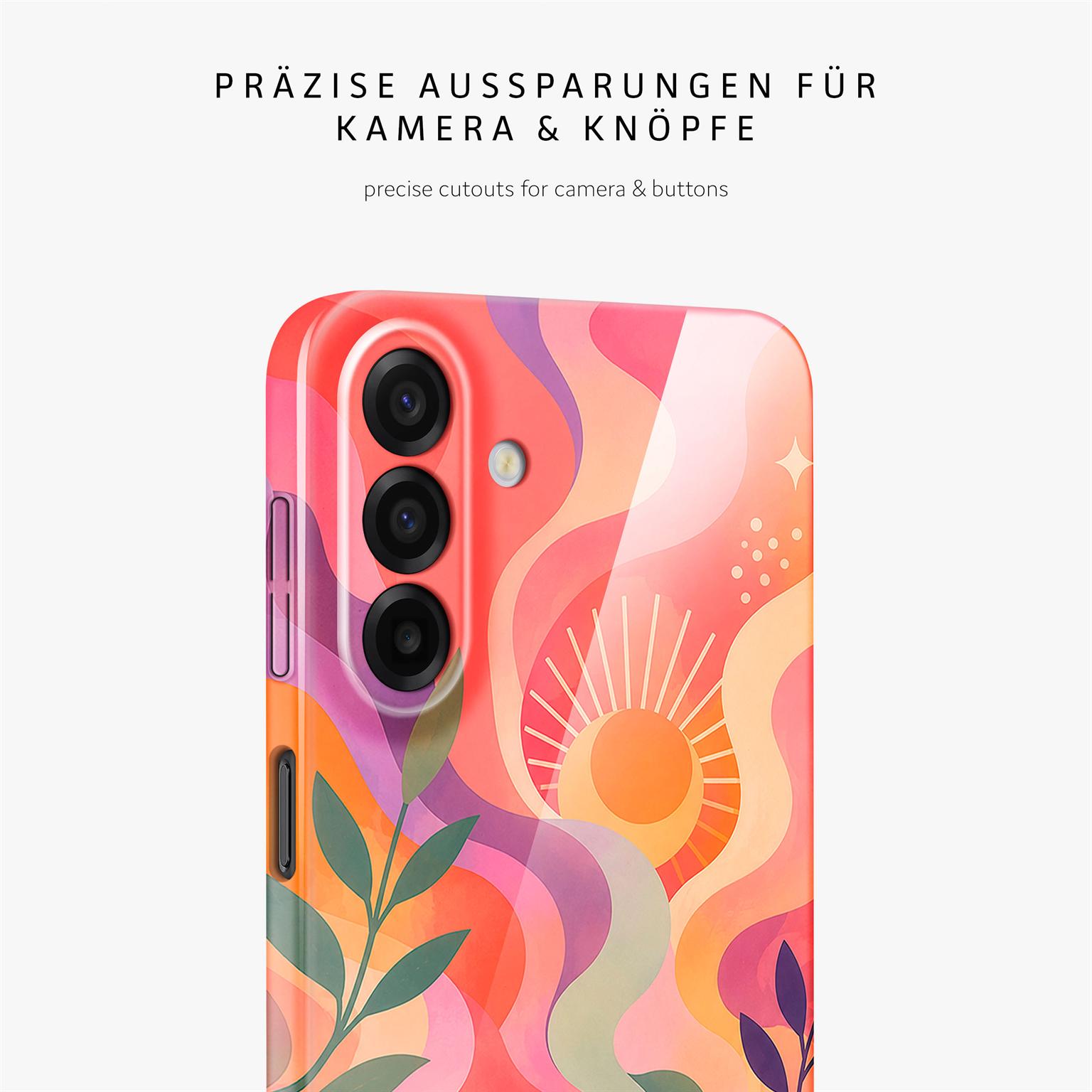Splash Case für Samsung Galaxy A17 5G in der Farbe Peach Eclipse (Mehrfarbig (bunt))