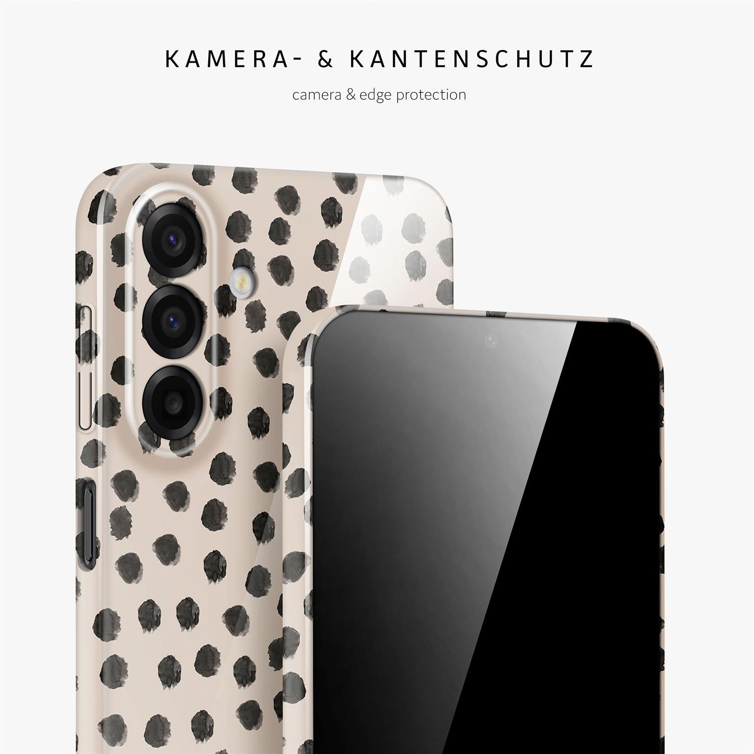 Splash Case für Samsung Galaxy A17 5G in der Farbe Cookies & Cream (Braun / Beige)