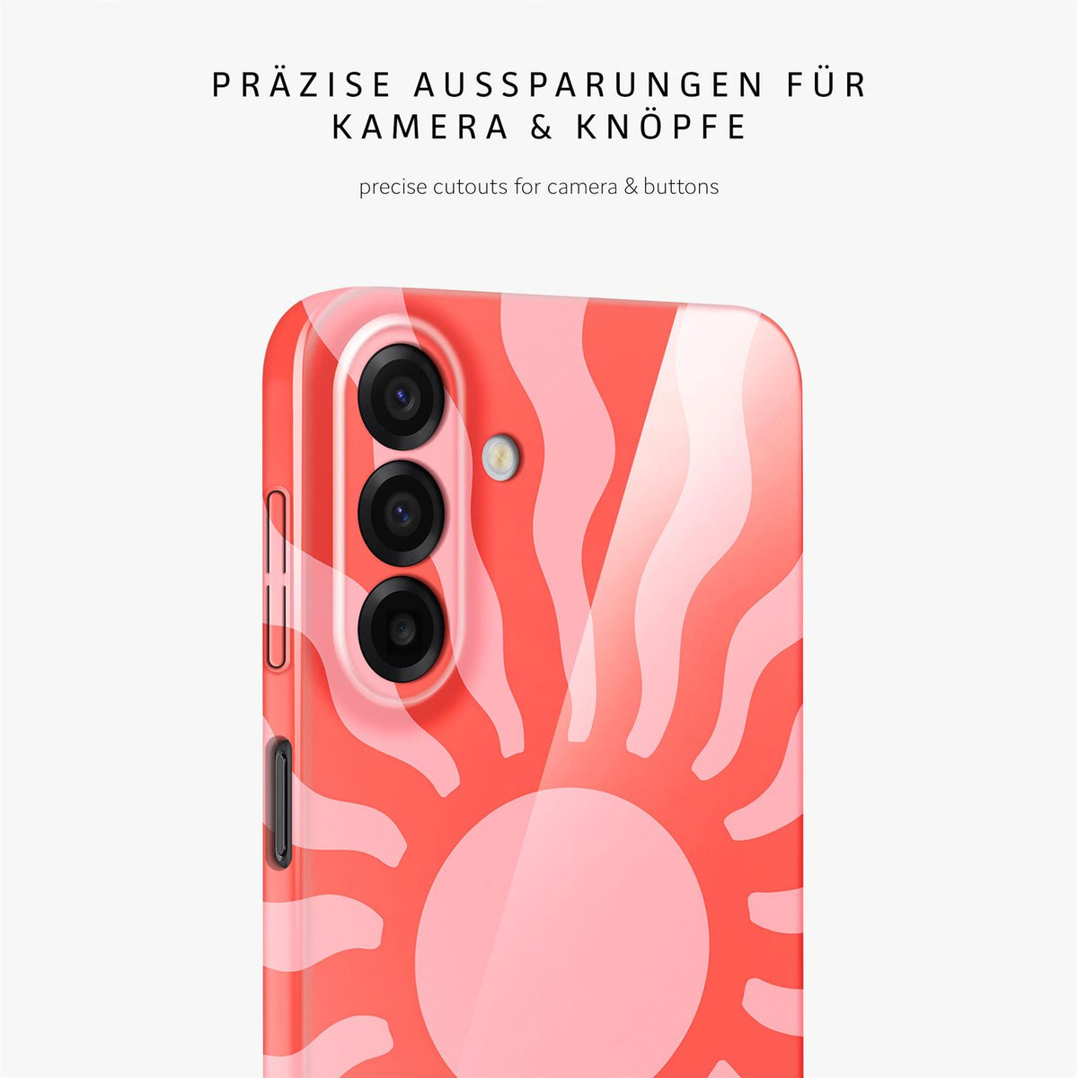 Splash Case für Samsung Galaxy A17 5G in der Farbe Hot Aura (Rosa / Pink)