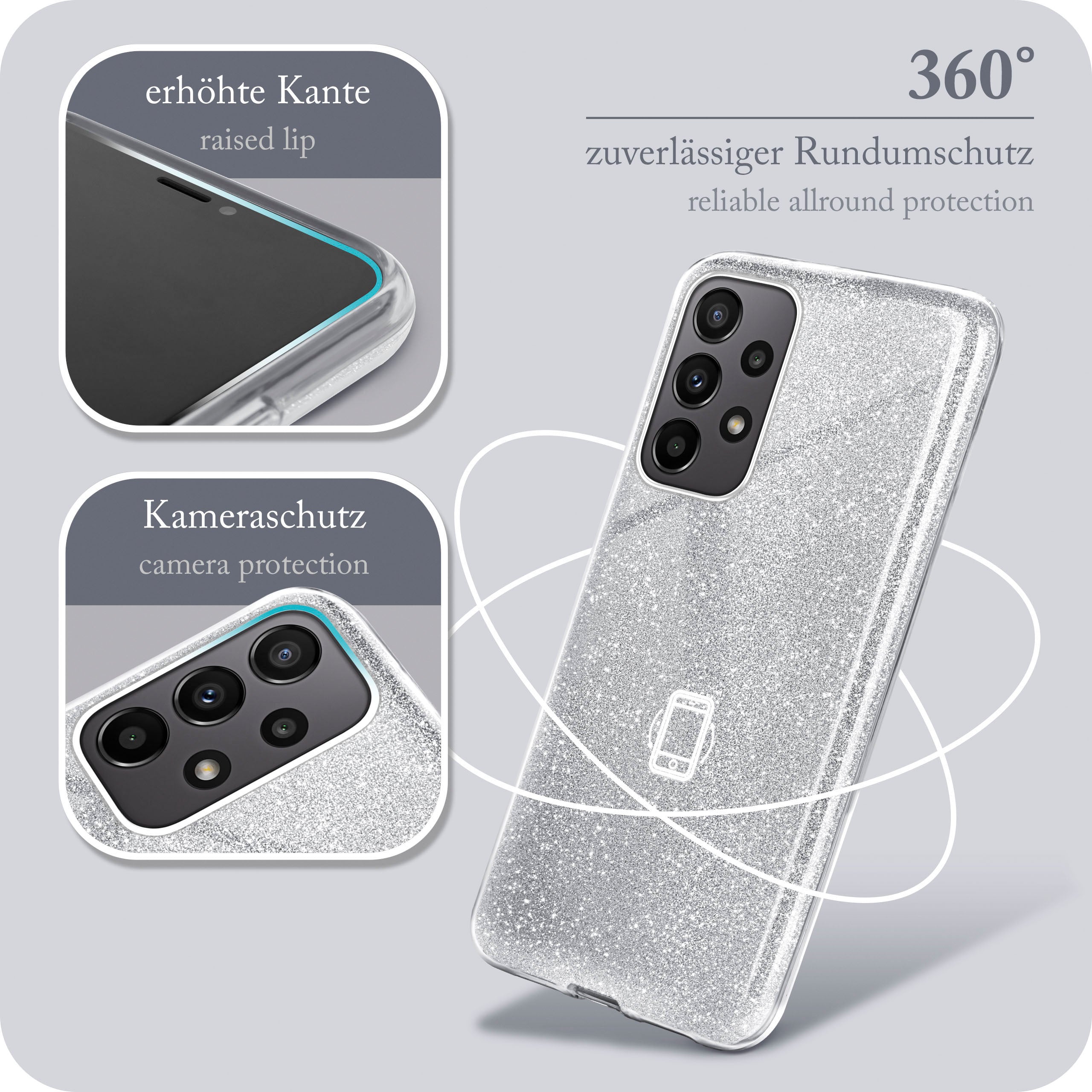 Glitter Case für Samsung Galaxy A23 5G