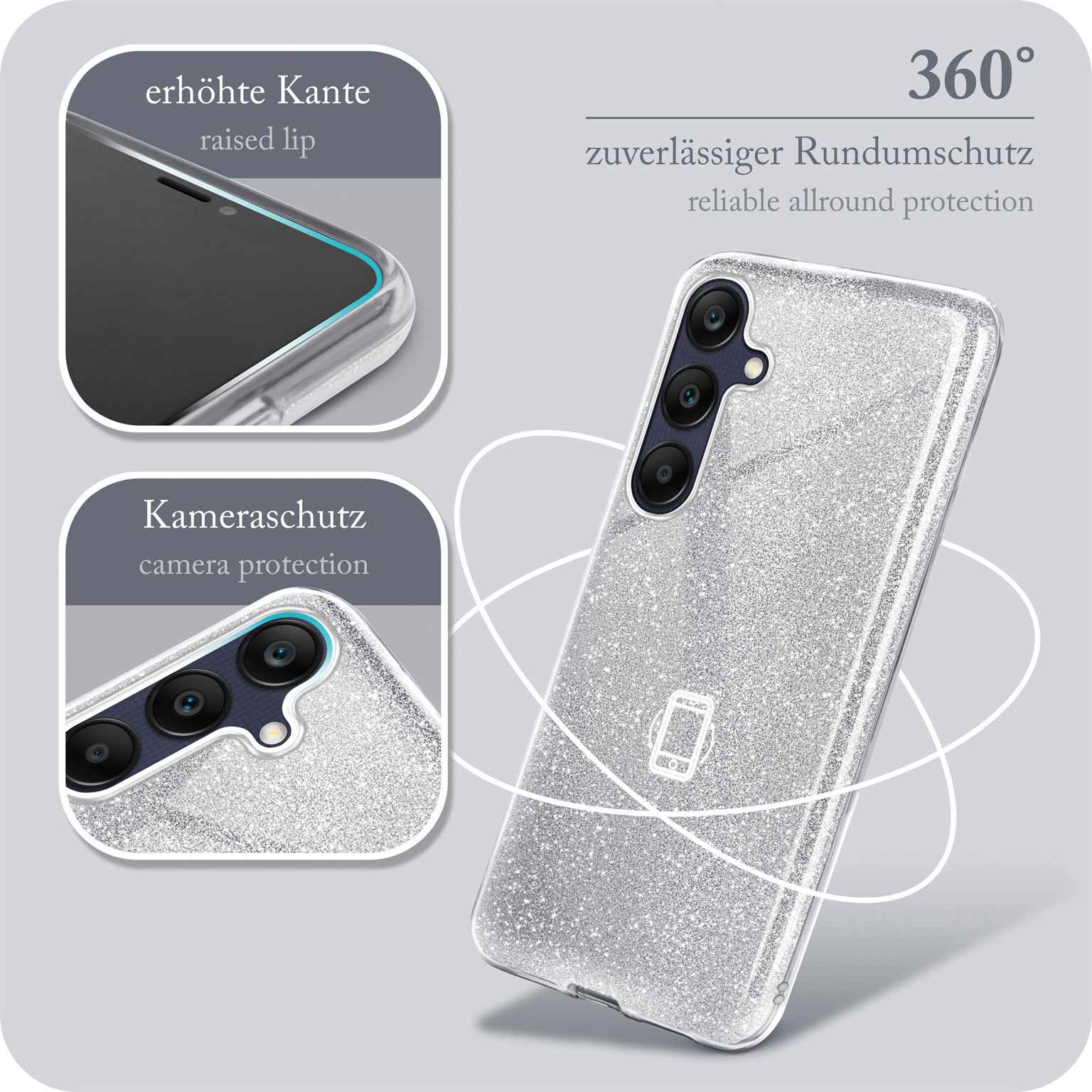 Glitter Case für Samsung Galaxy A25 5G