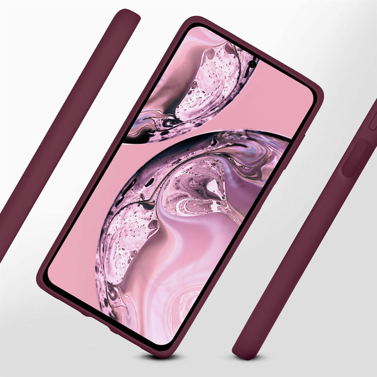 Soft Case für Samsung Galaxy A27 5G in der Farbe Pflaume (Lila / Violett)