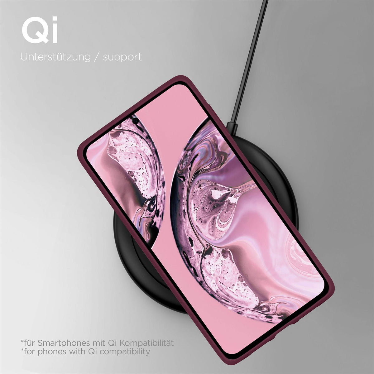 Soft Case für Samsung Galaxy A27 5G in der Farbe Pflaume (Lila / Violett)