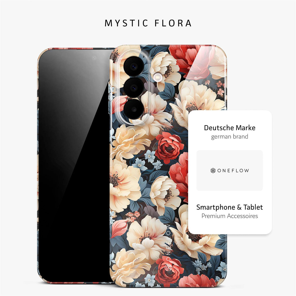 Flower Cover für Samsung Galaxy A27 5G in der Farbe Mystic Flora (Mehrfarbig (bunt))