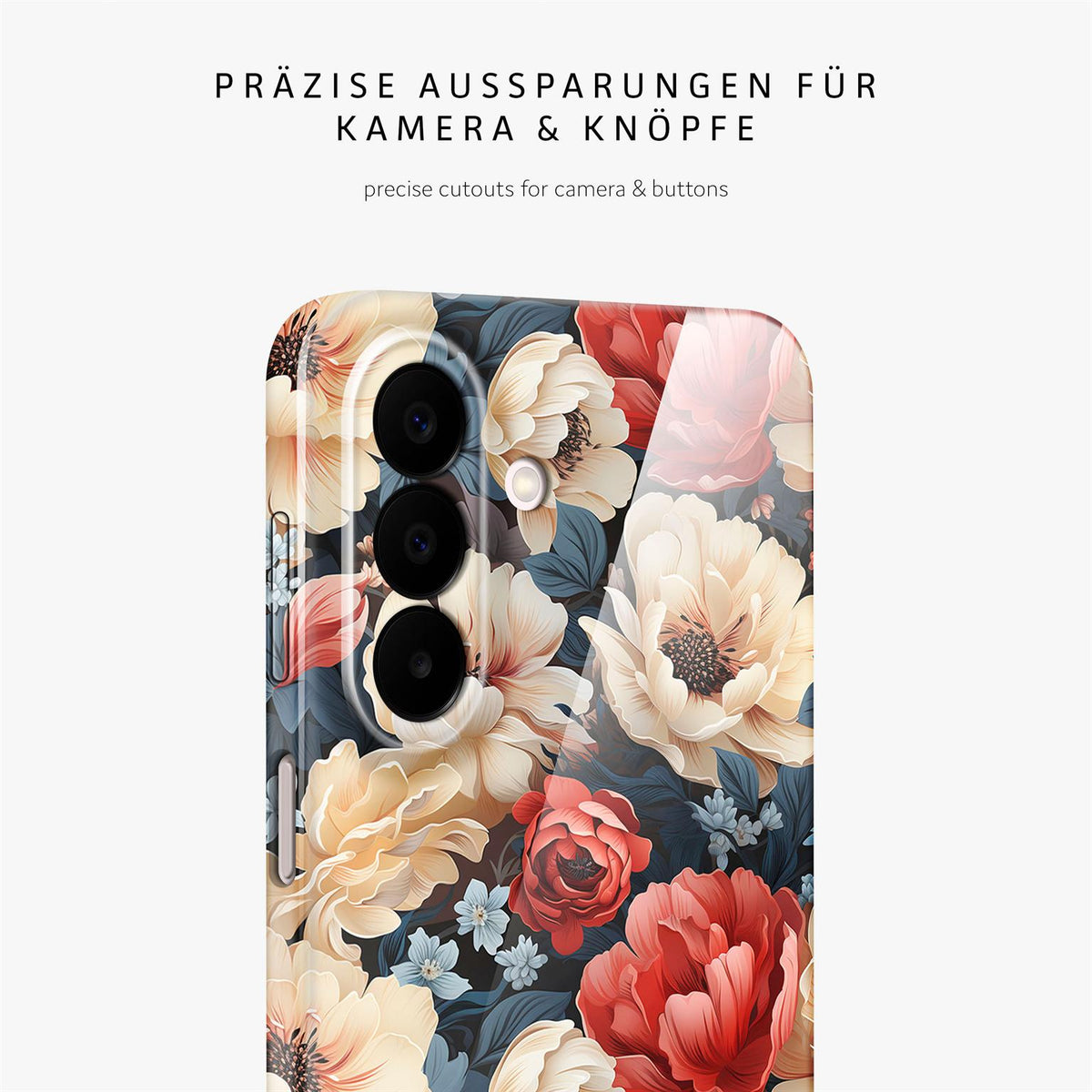 Flower Cover für Samsung Galaxy A27 5G in der Farbe Mystic Flora (Mehrfarbig (bunt))