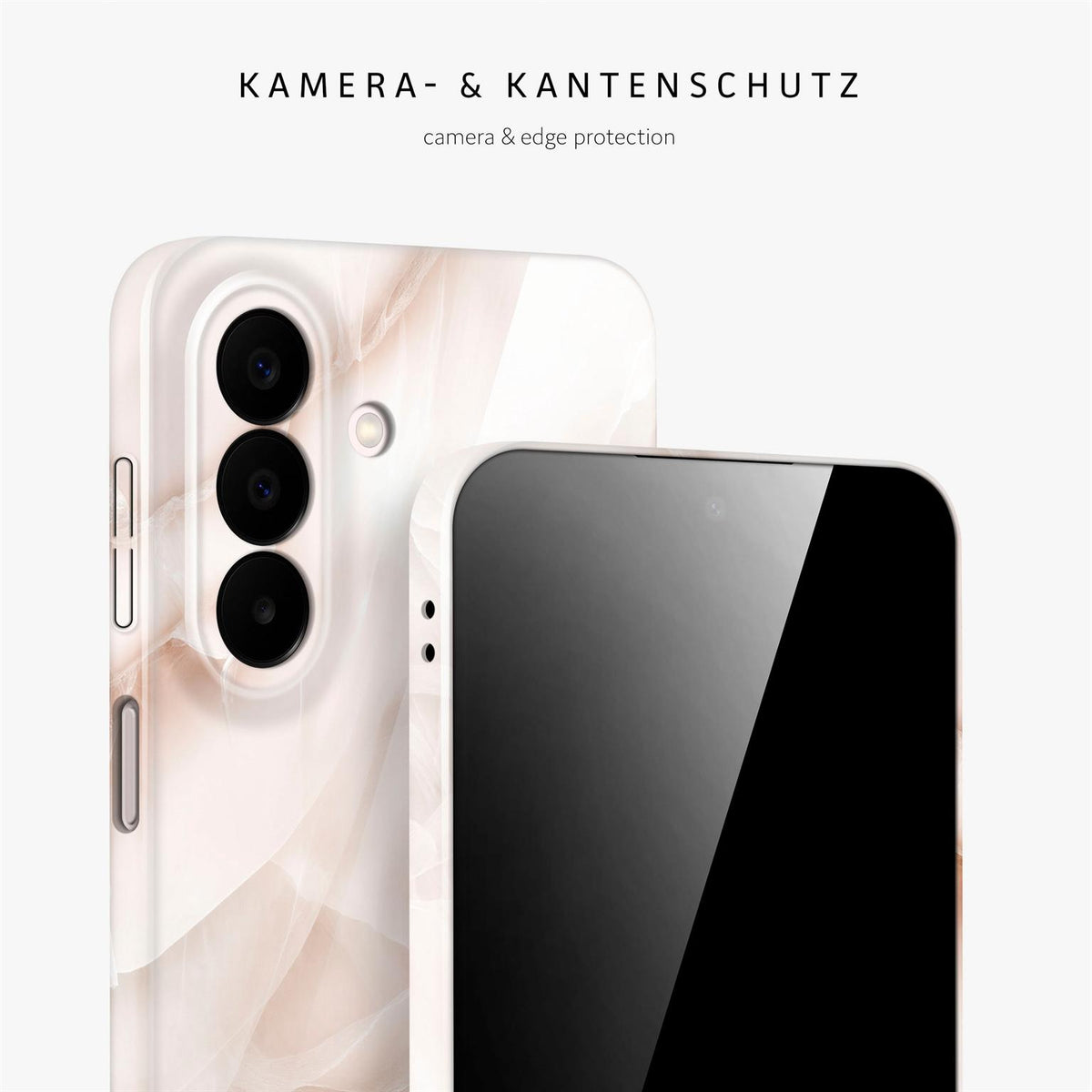 Bliss Cover für Samsung Galaxy A27 5G in der Farbe Soft Blush (Weiß)