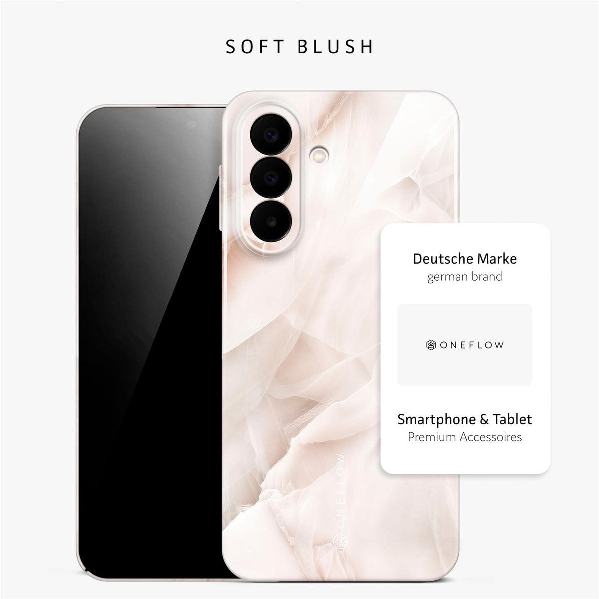 Bliss Cover für Samsung Galaxy A27 5G in der Farbe Soft Blush (Weiß)