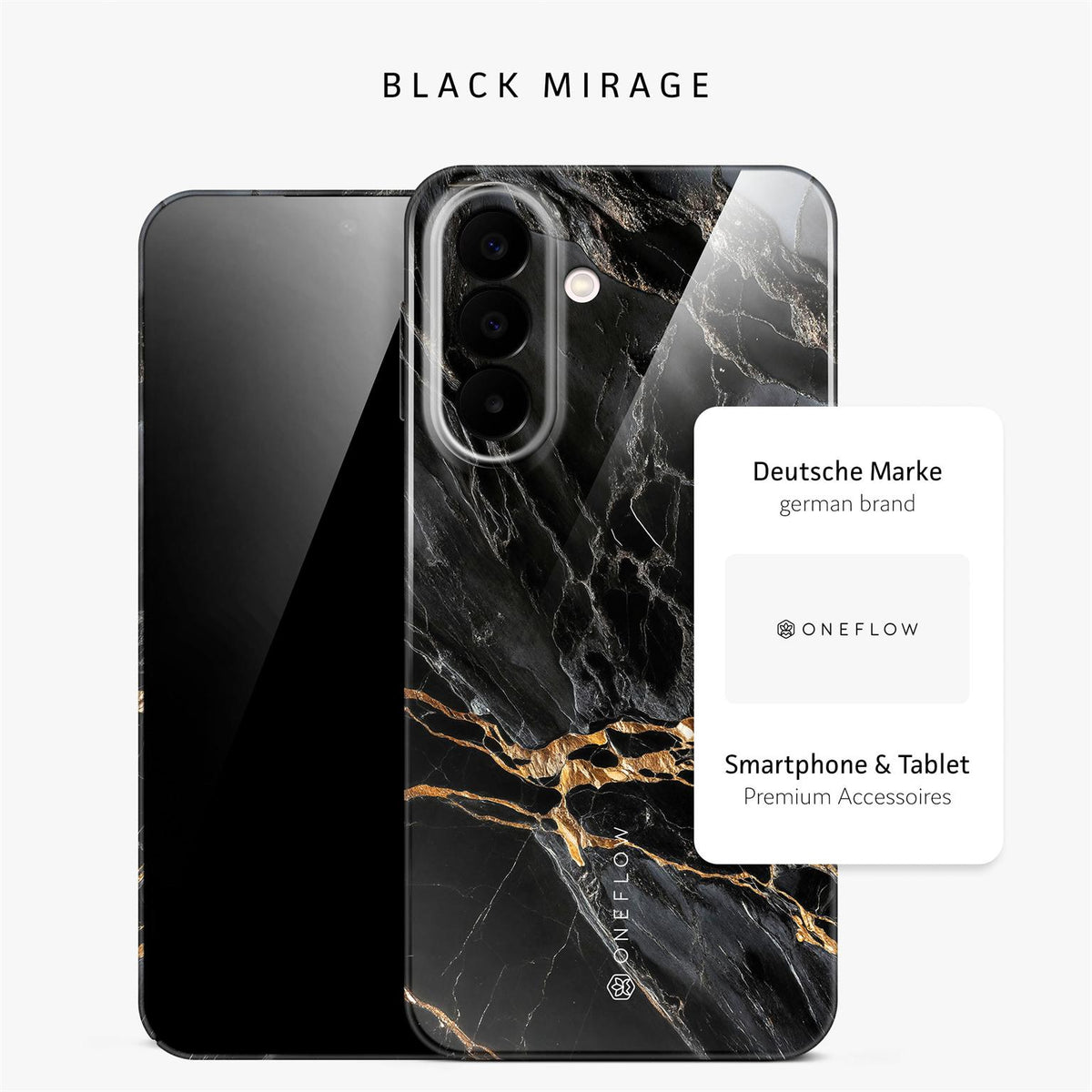 Bliss Cover für Samsung Galaxy A27 5G in der Farbe Black Mirage (Schwarz)
