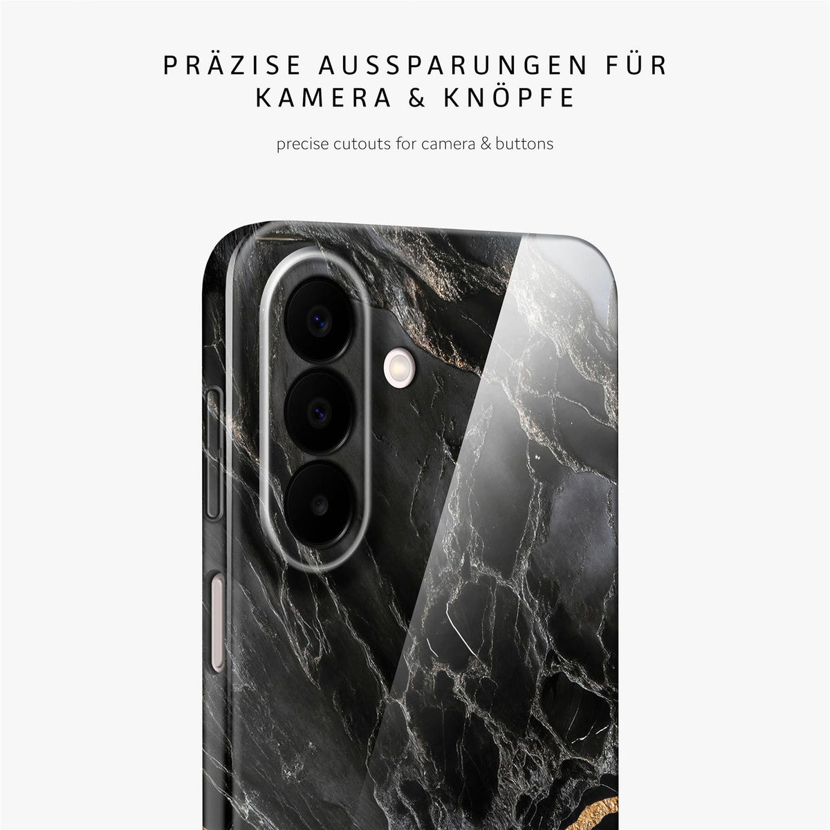 Bliss Cover für Samsung Galaxy A27 5G in der Farbe Black Mirage (Schwarz)
