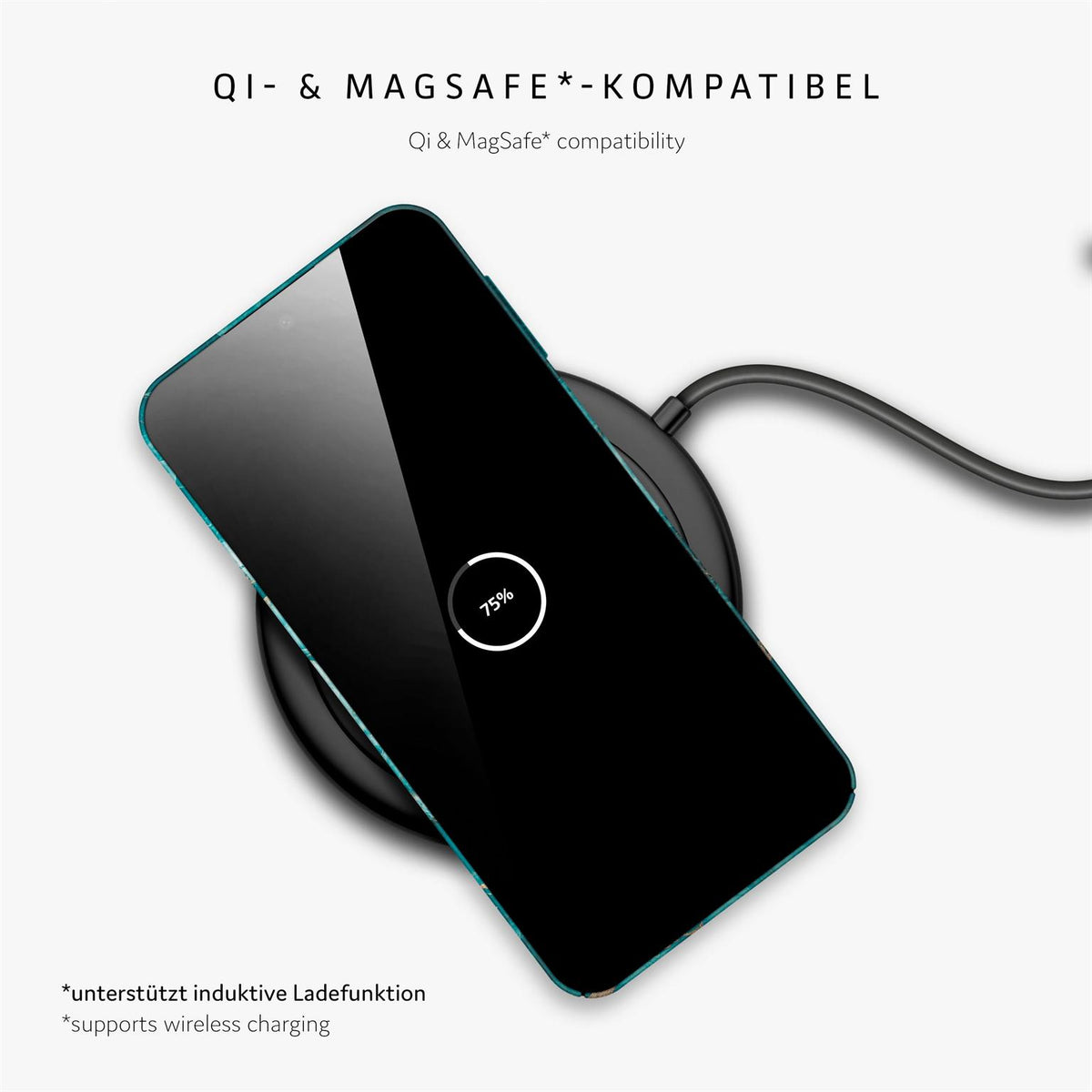 Bliss Cover für Samsung Galaxy A27 5G in der Farbe Aqua Prism (Blau)