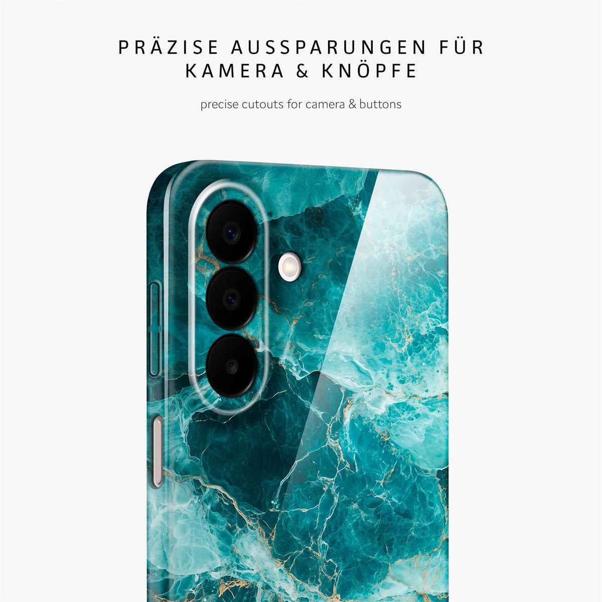 Bliss Cover für Samsung Galaxy A27 5G in der Farbe Aqua Prism (Blau)