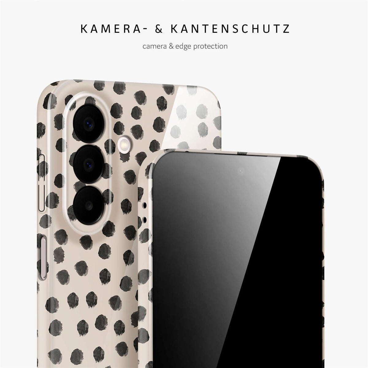 Splash Case für Samsung Galaxy A27 5G in der Farbe Cookies & Cream (Braun / Beige)