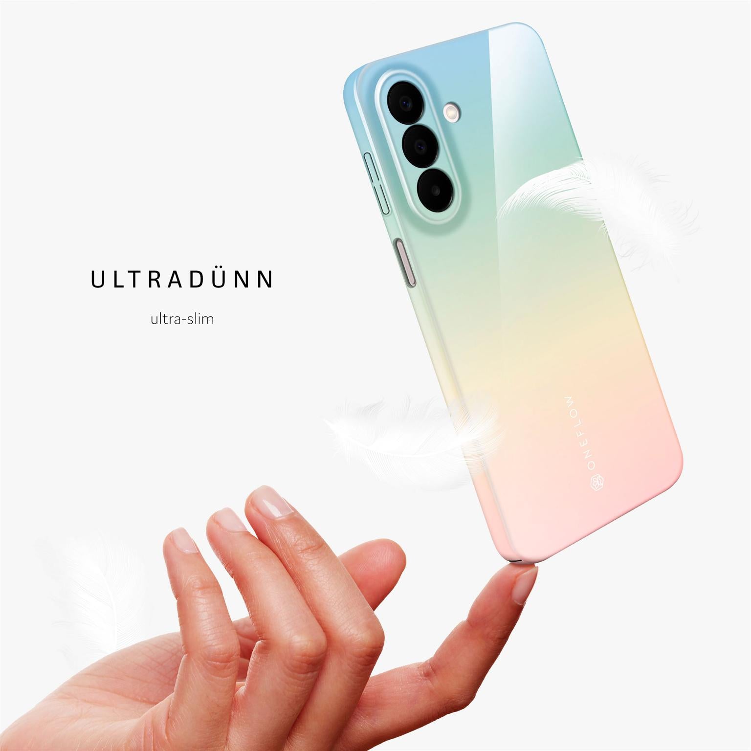 Splash Case für Samsung Galaxy A27 5G in der Farbe Sunset Sorbet (Mehrfarbig (bunt))