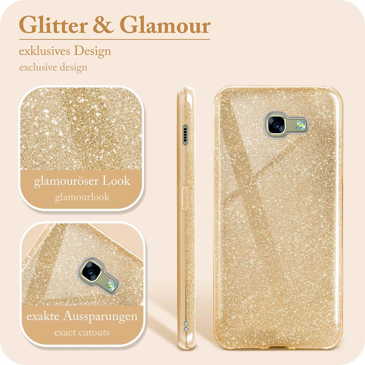 Glitter Case für Samsung Galaxy A3 (2017)