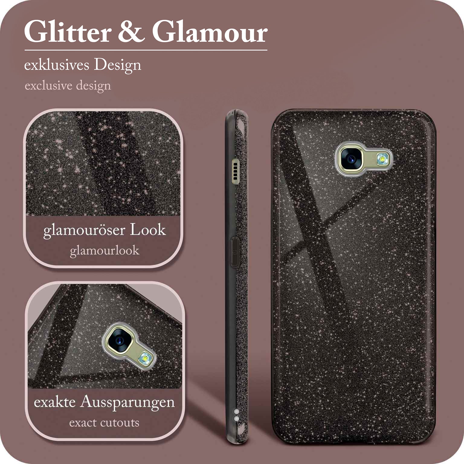 Glitter Case für Samsung Galaxy A3 (2017)