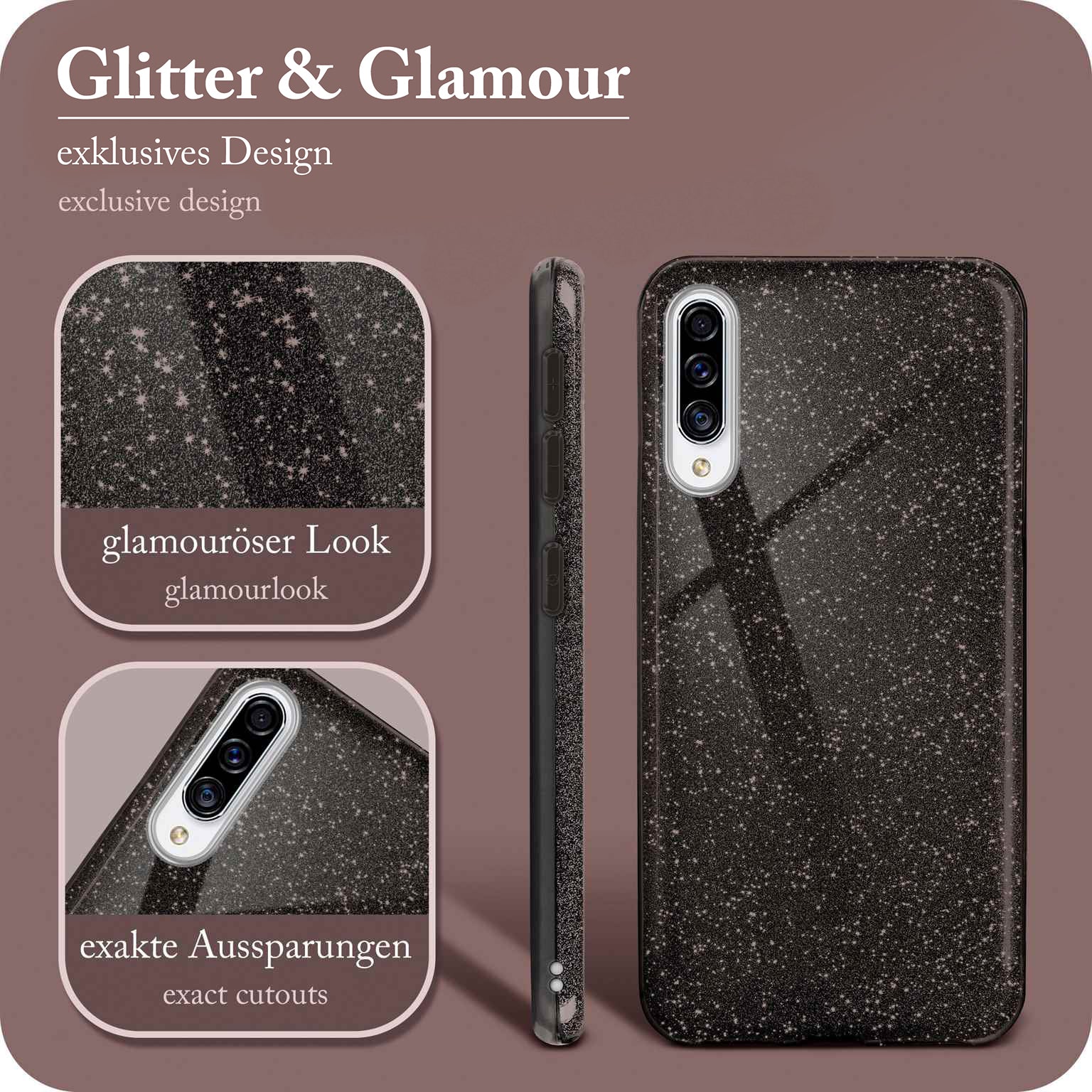 Glitter Case für Samsung Galaxy A30s