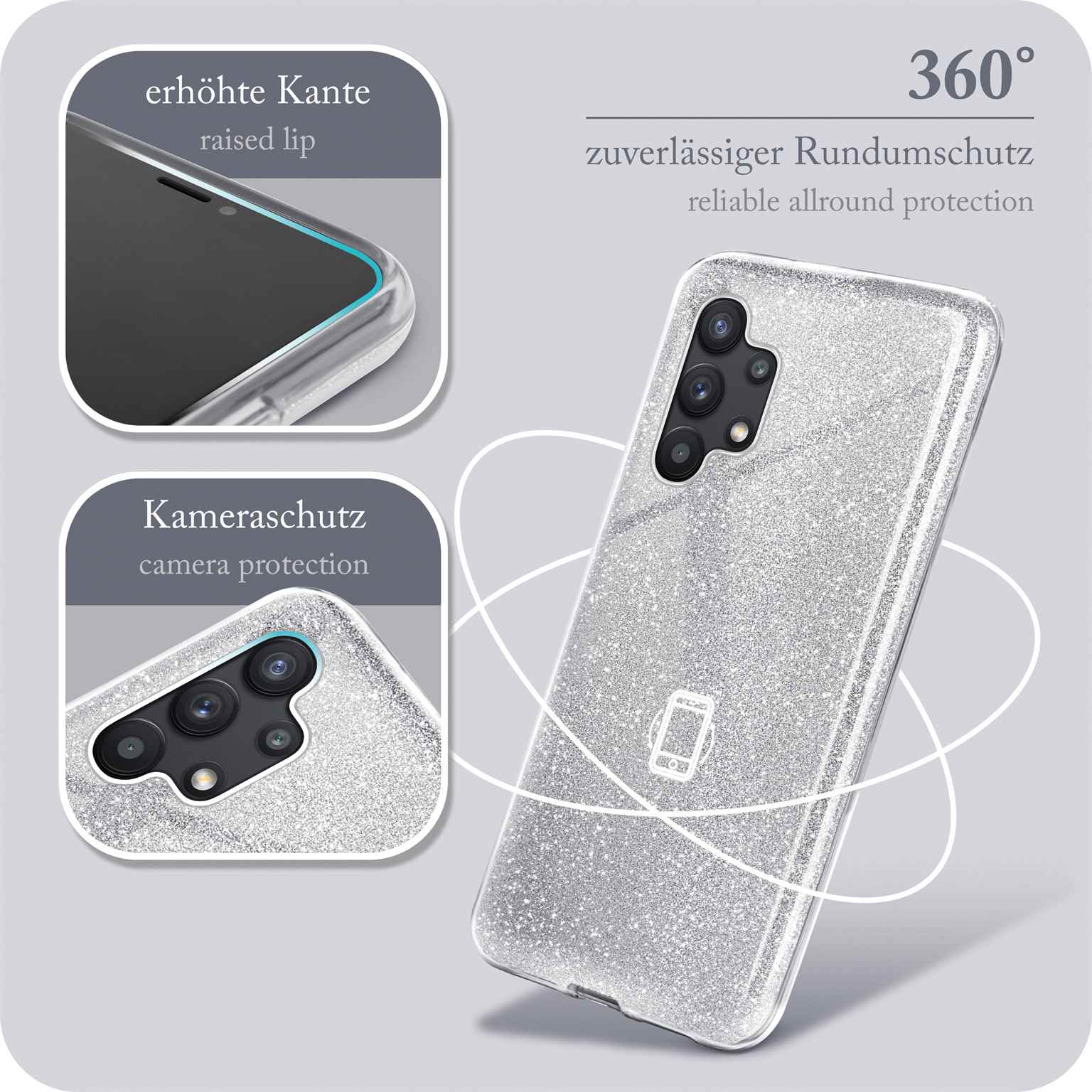 Glitter Case für Samsung Galaxy A32 5G