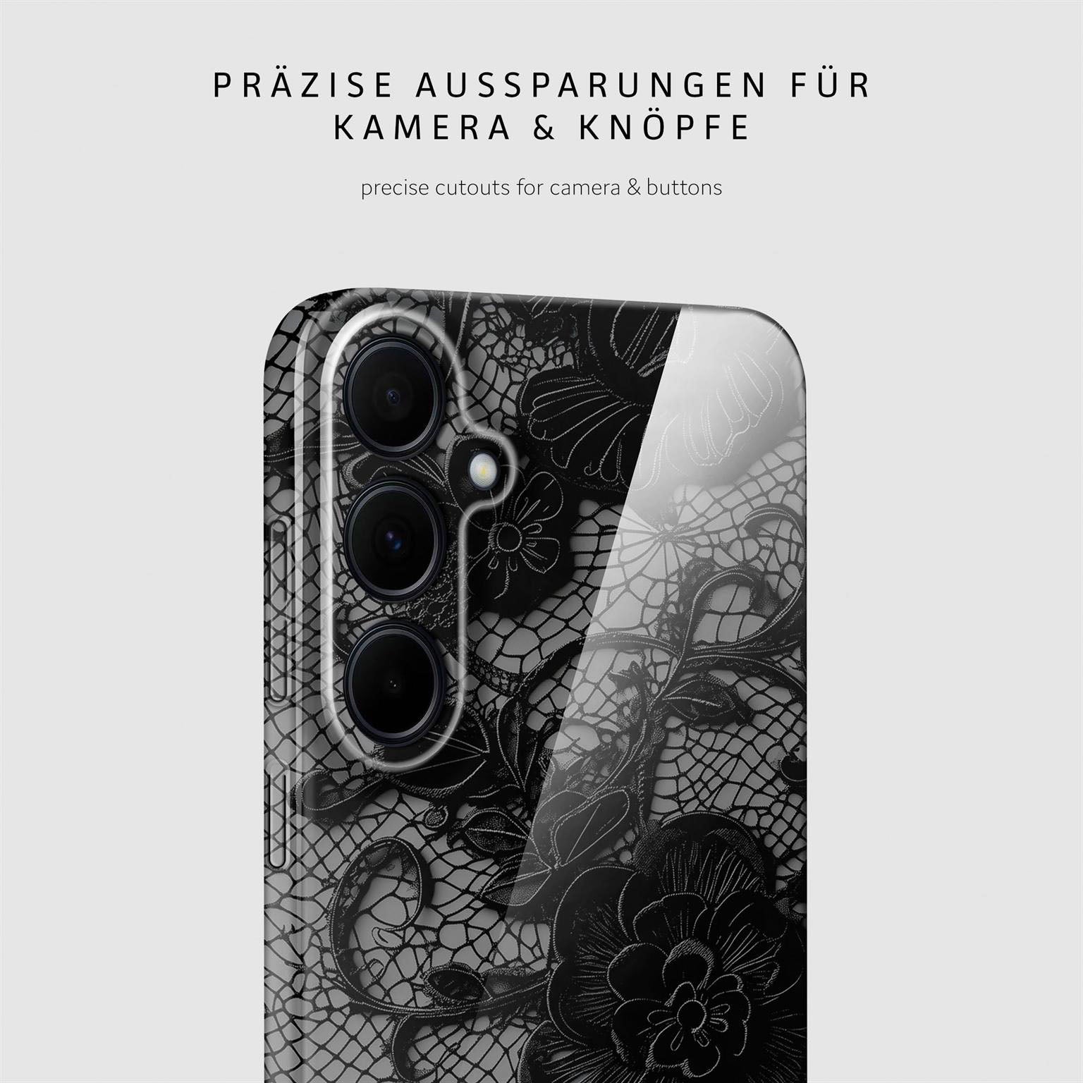 Splash Case für Samsung Galaxy A35 5G in der Farbe Delicate Dream (Schwarz)