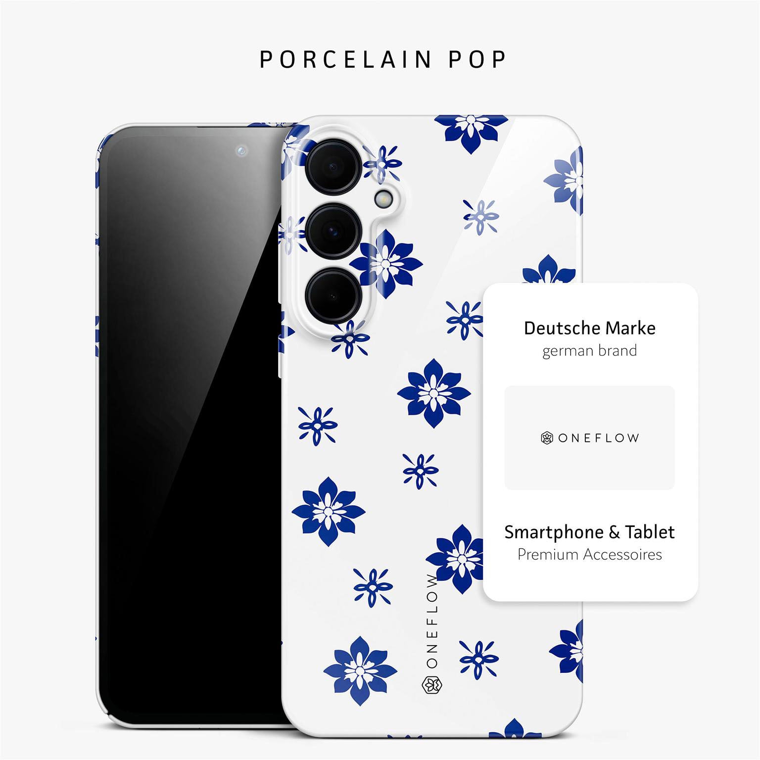 Splash Case für Samsung Galaxy A35 5G in der Farbe Porcelain Pop (Weiß)