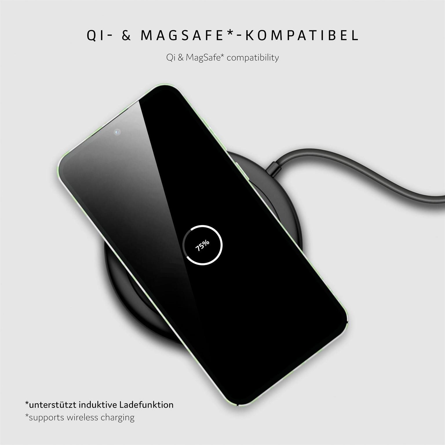 Splash Case für Samsung Galaxy A35 5G in der Farbe Mint Mirage (Grün)