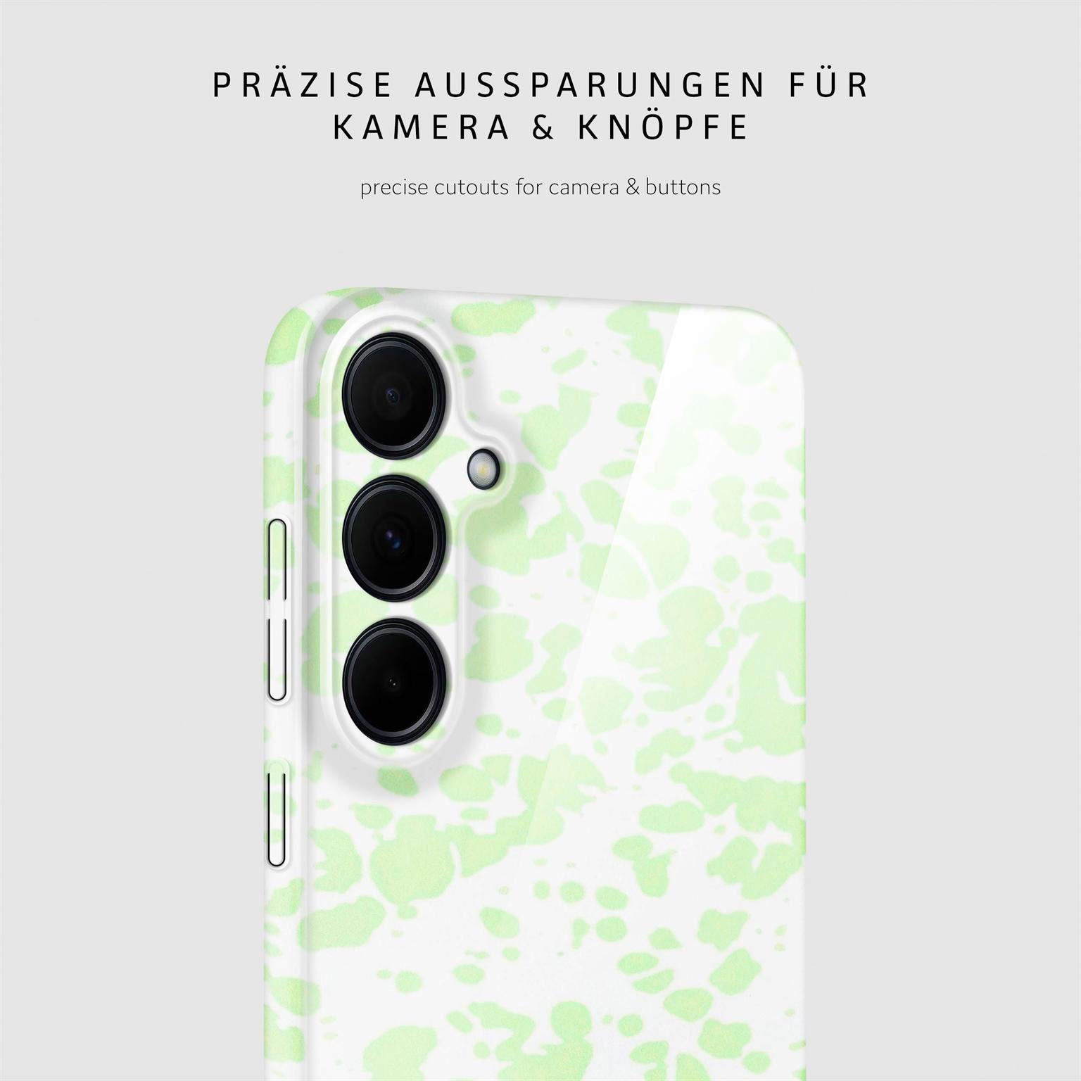 Splash Case für Samsung Galaxy A35 5G in der Farbe Mint Mirage (Grün)