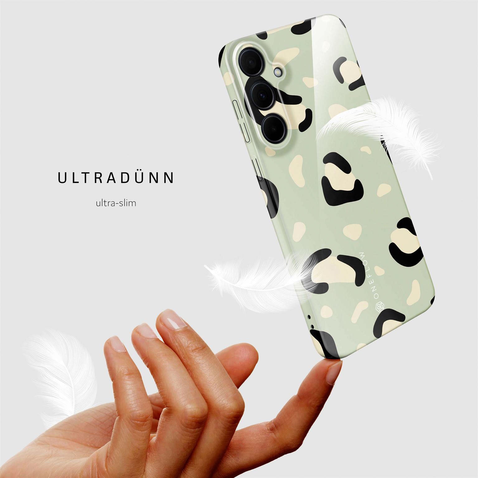 Splash Case für Samsung Galaxy A35 5G in der Farbe Wild Side (Grün)