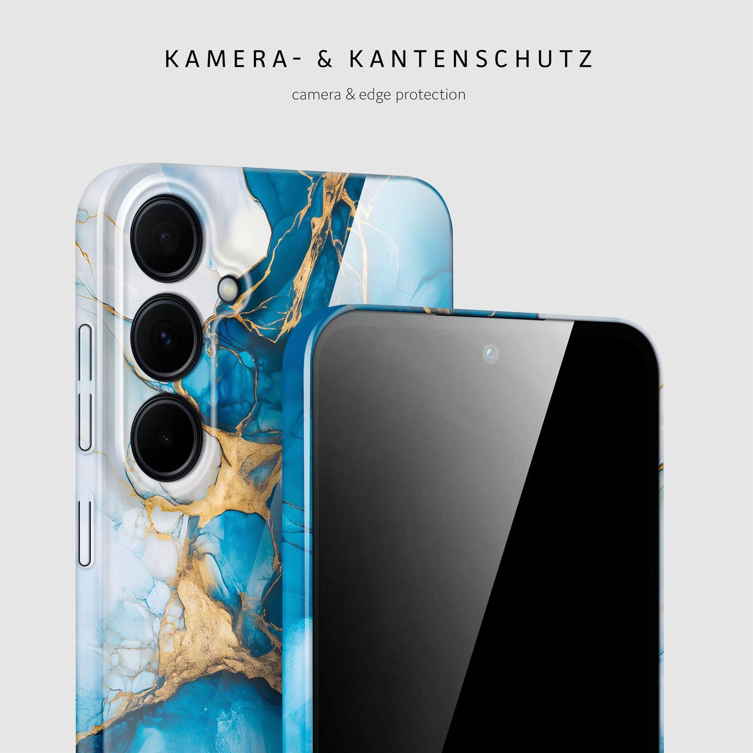 Bliss Cover für Samsung Galaxy A35 5G in der Farbe Sapphire Dream (Blau)
