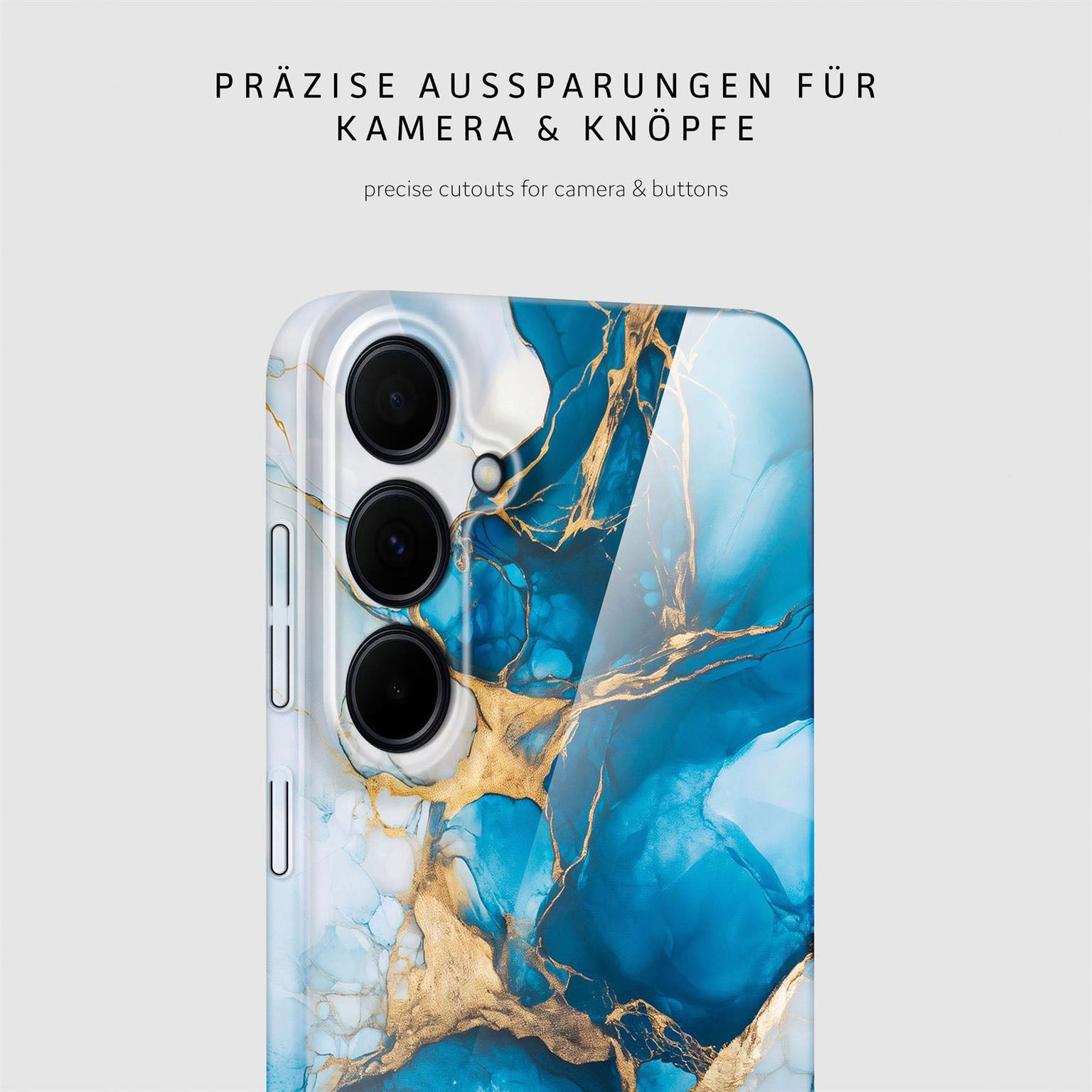 Bliss Cover für Samsung Galaxy A35 5G in der Farbe Sapphire Dream (Blau)