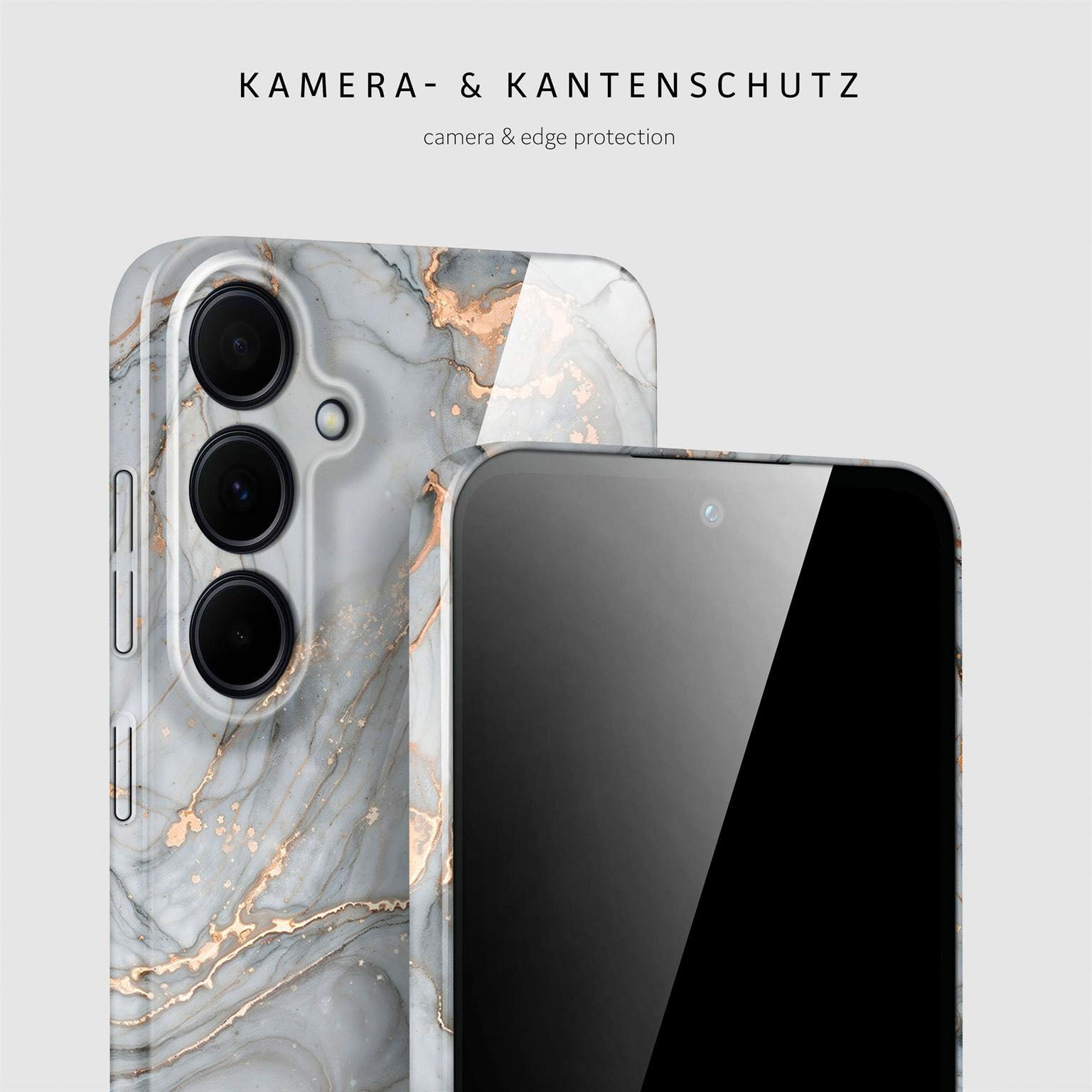 Bliss Cover für Samsung Galaxy A35 5G in der Farbe Soft Granite (Grau)