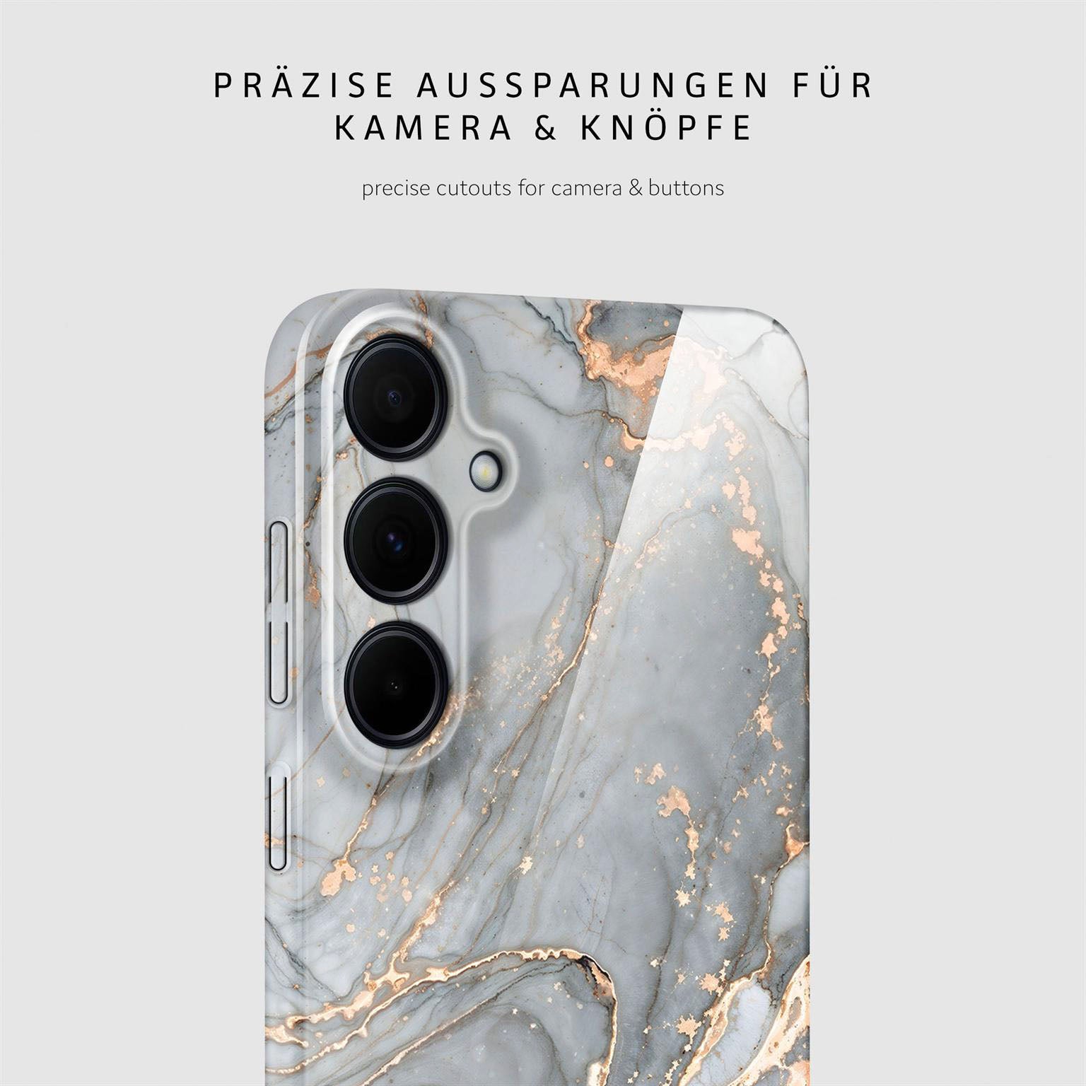 Bliss Cover für Samsung Galaxy A35 5G in der Farbe Soft Granite (Grau)
