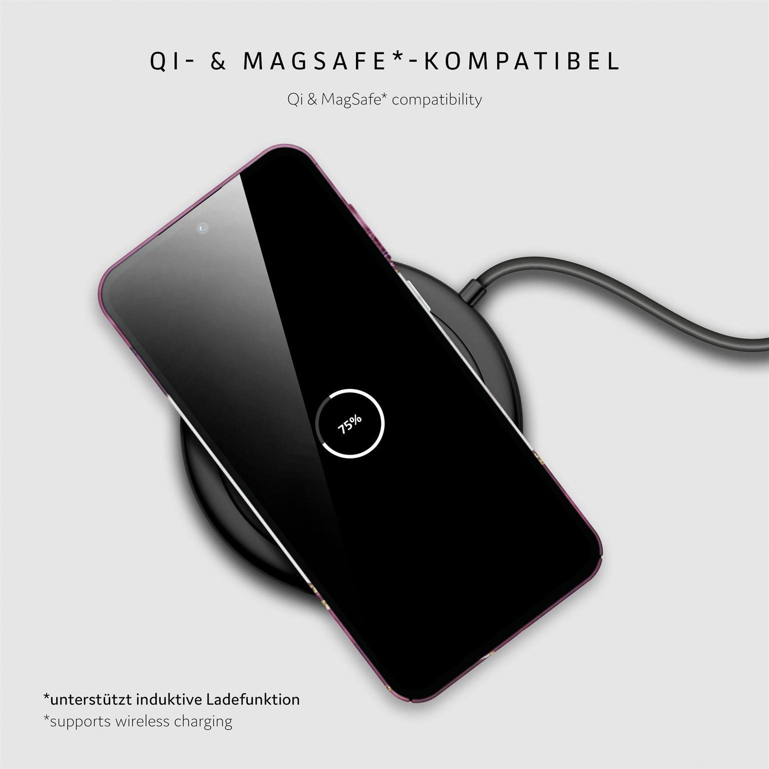 Bliss Cover für Samsung Galaxy A35 5G in der Farbe Velvet Kiss (Rosa / Pink)