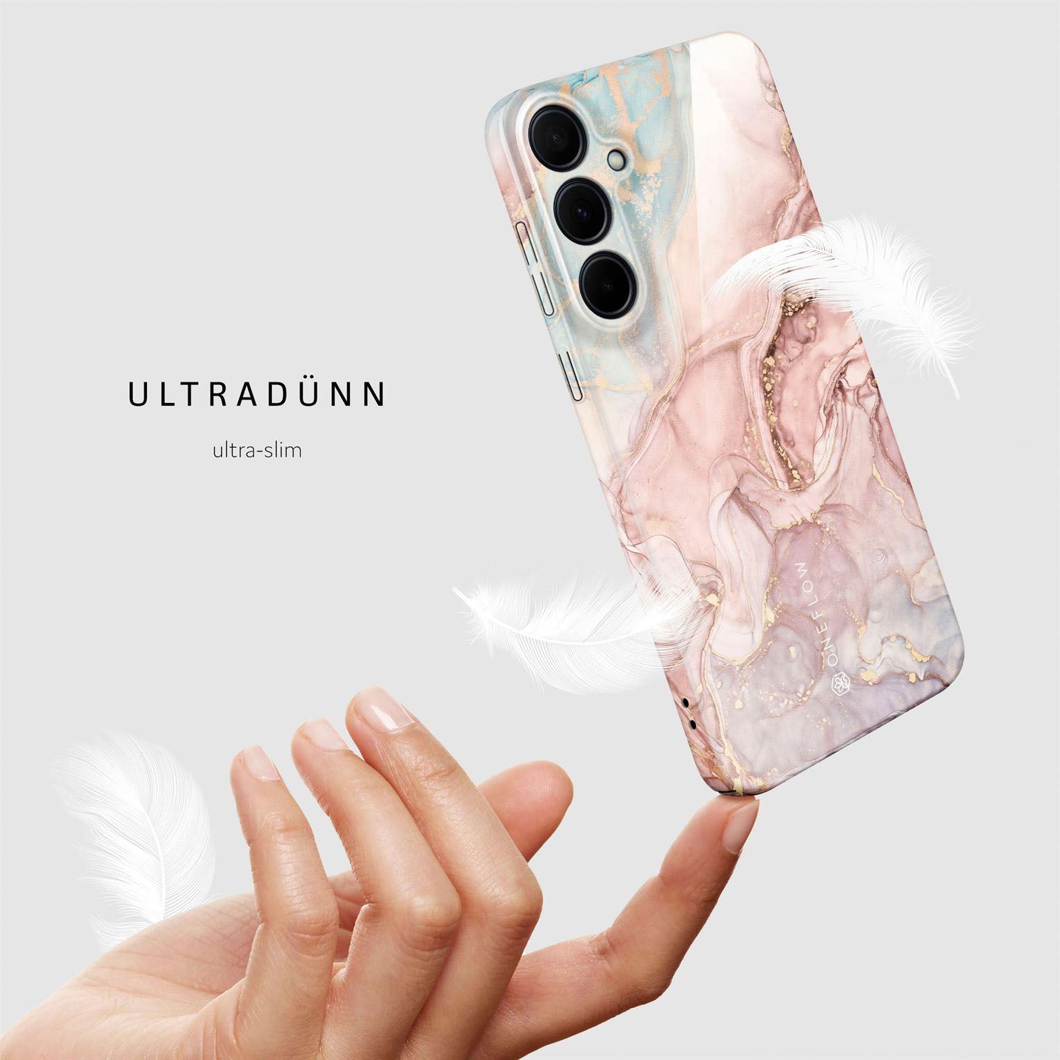 Bliss Cover für Samsung Galaxy A35 5G in der Farbe Rose Serenity (Rosa / Pink)