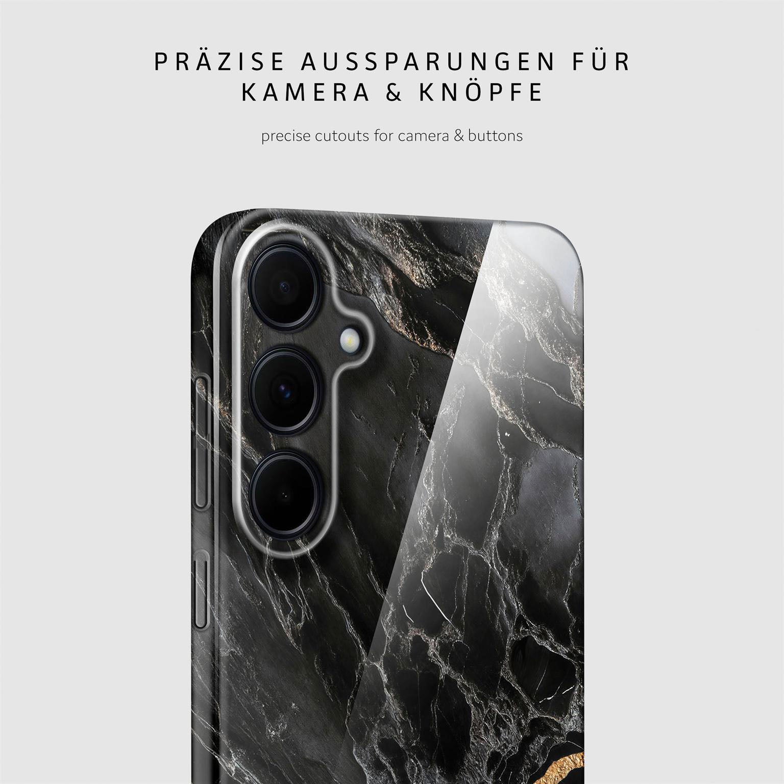 Bliss Cover für Samsung Galaxy A35 5G in der Farbe Black Mirage (Schwarz)