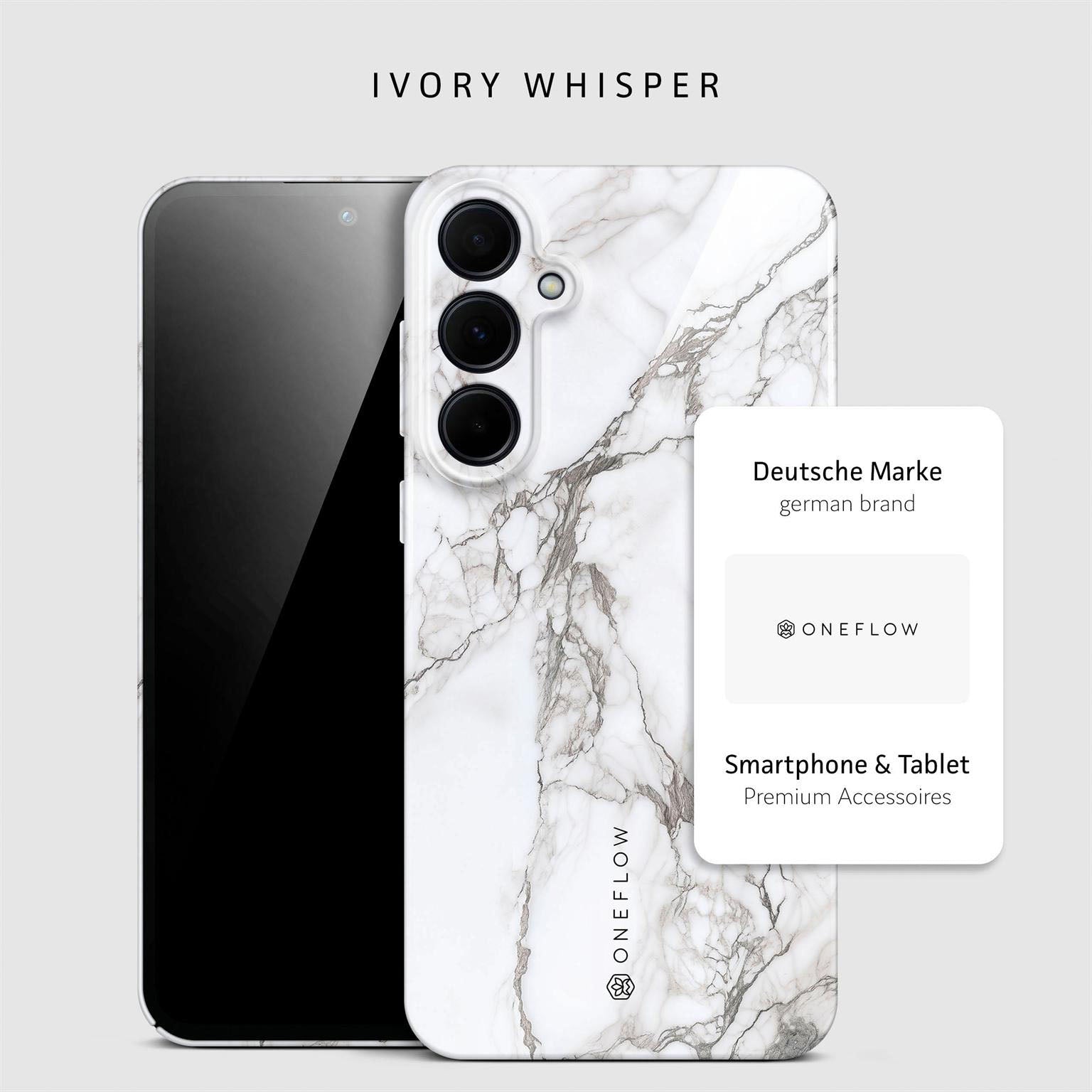 Bliss Cover für Samsung Galaxy A35 5G in der Farbe Ivory Whisper (Weiß)