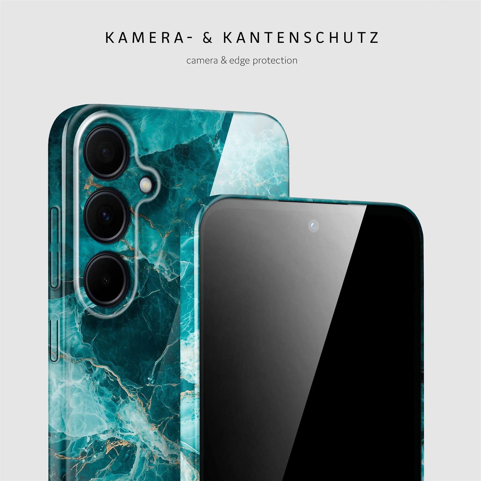 Bliss Cover für Samsung Galaxy A35 5G in der Farbe Aqua Prism (Blau)