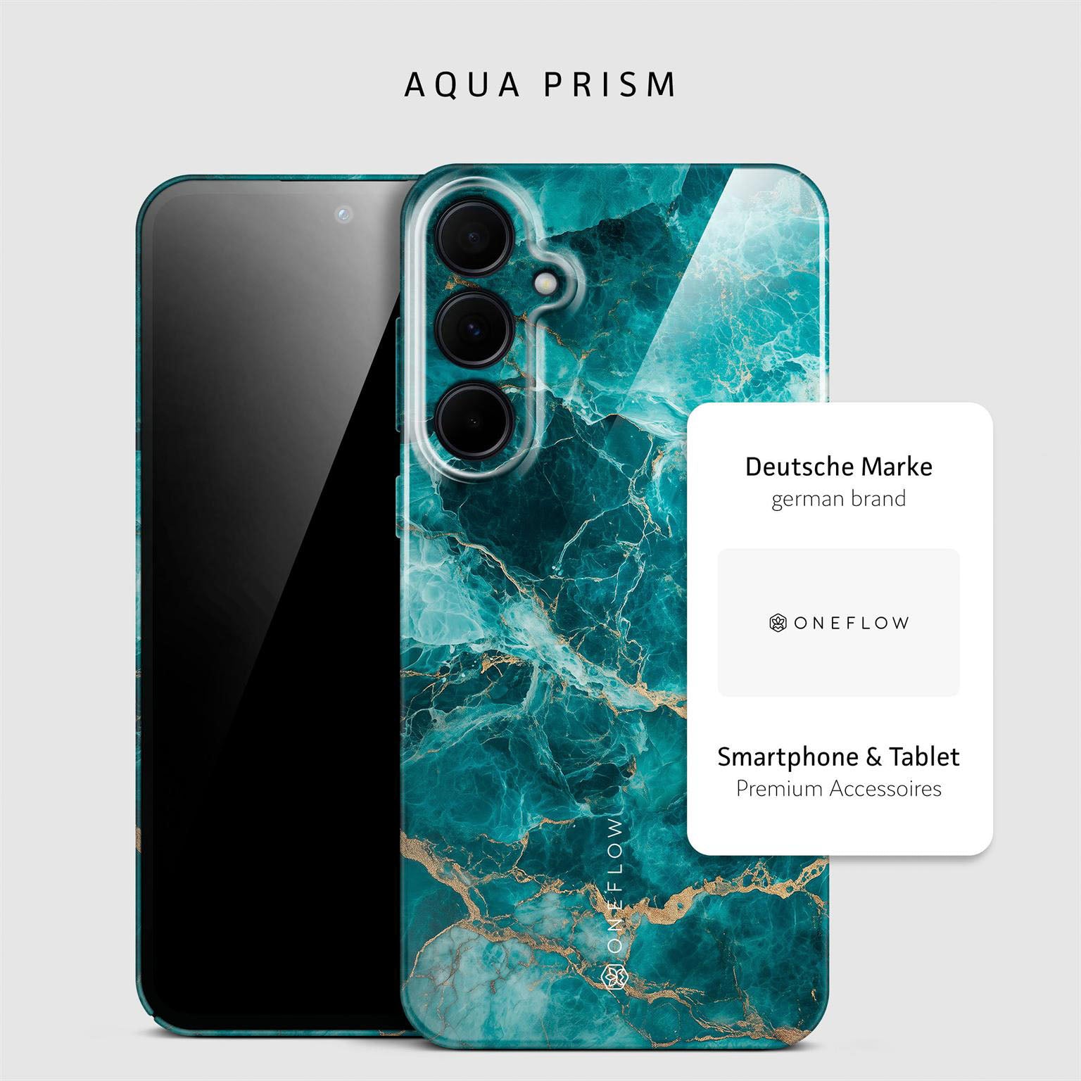 Bliss Cover für Samsung Galaxy A35 5G in der Farbe Aqua Prism (Blau)