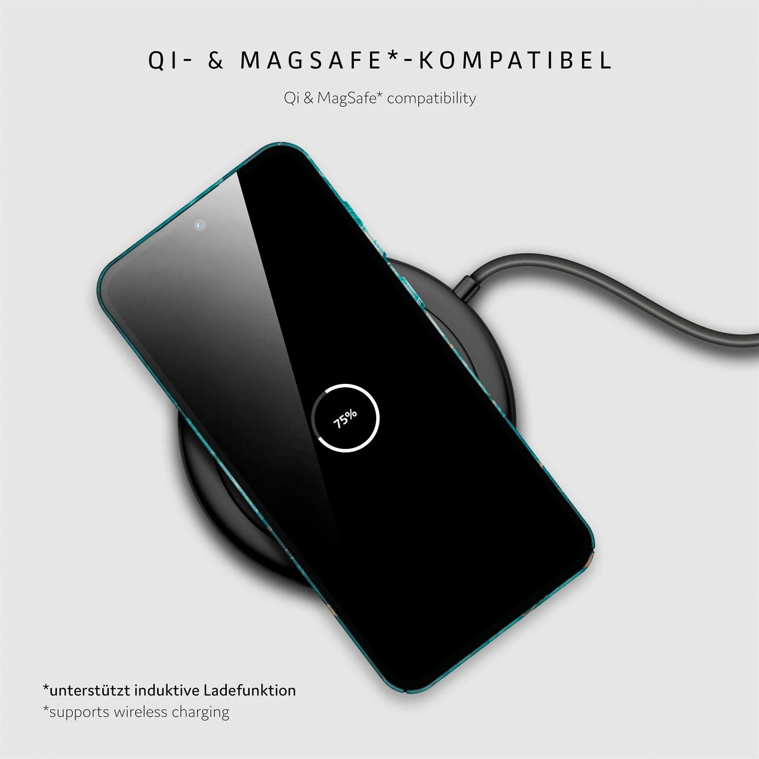 Bliss Cover für Samsung Galaxy A35 5G in der Farbe Aqua Prism (Blau)