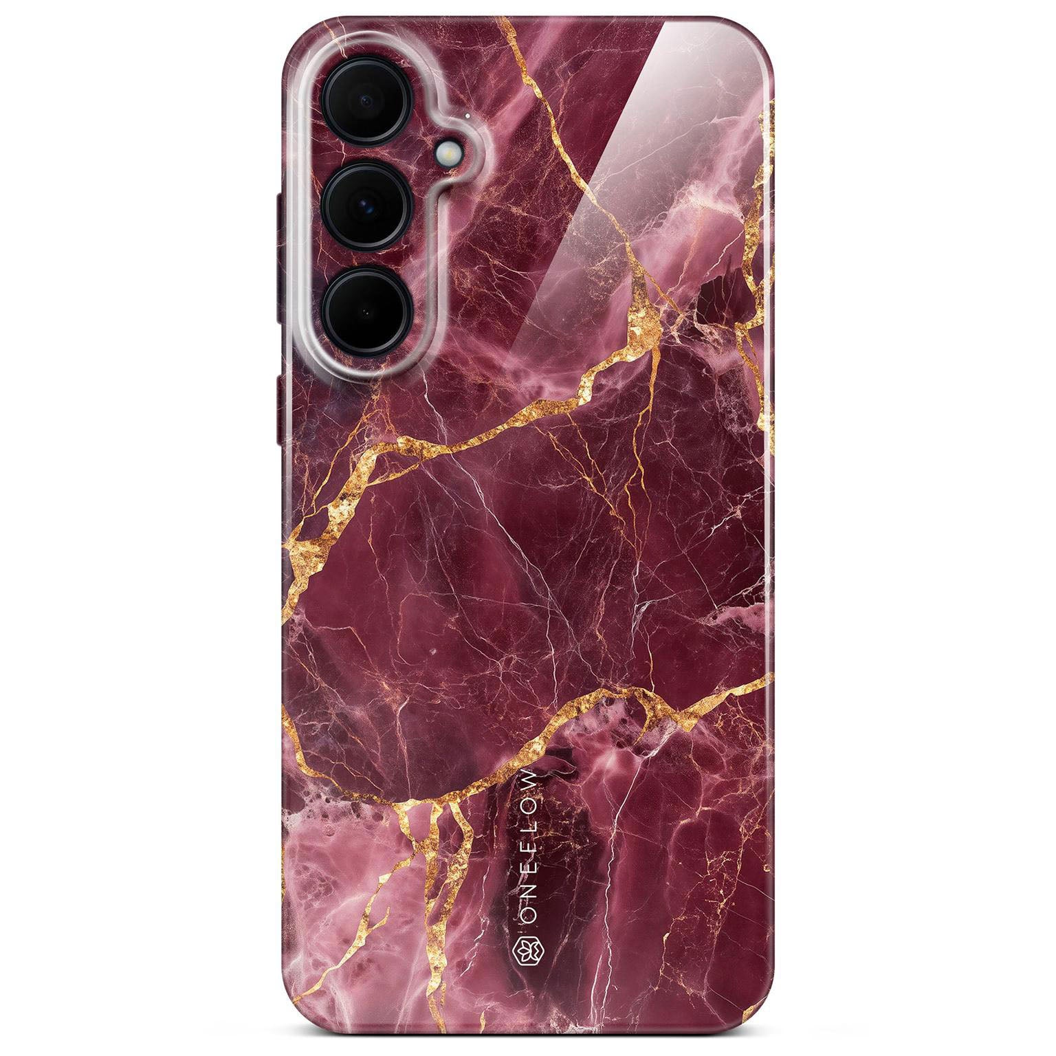 Bliss Cover für Samsung Galaxy A35 5G in der Farbe Velvet Wine (Rot)