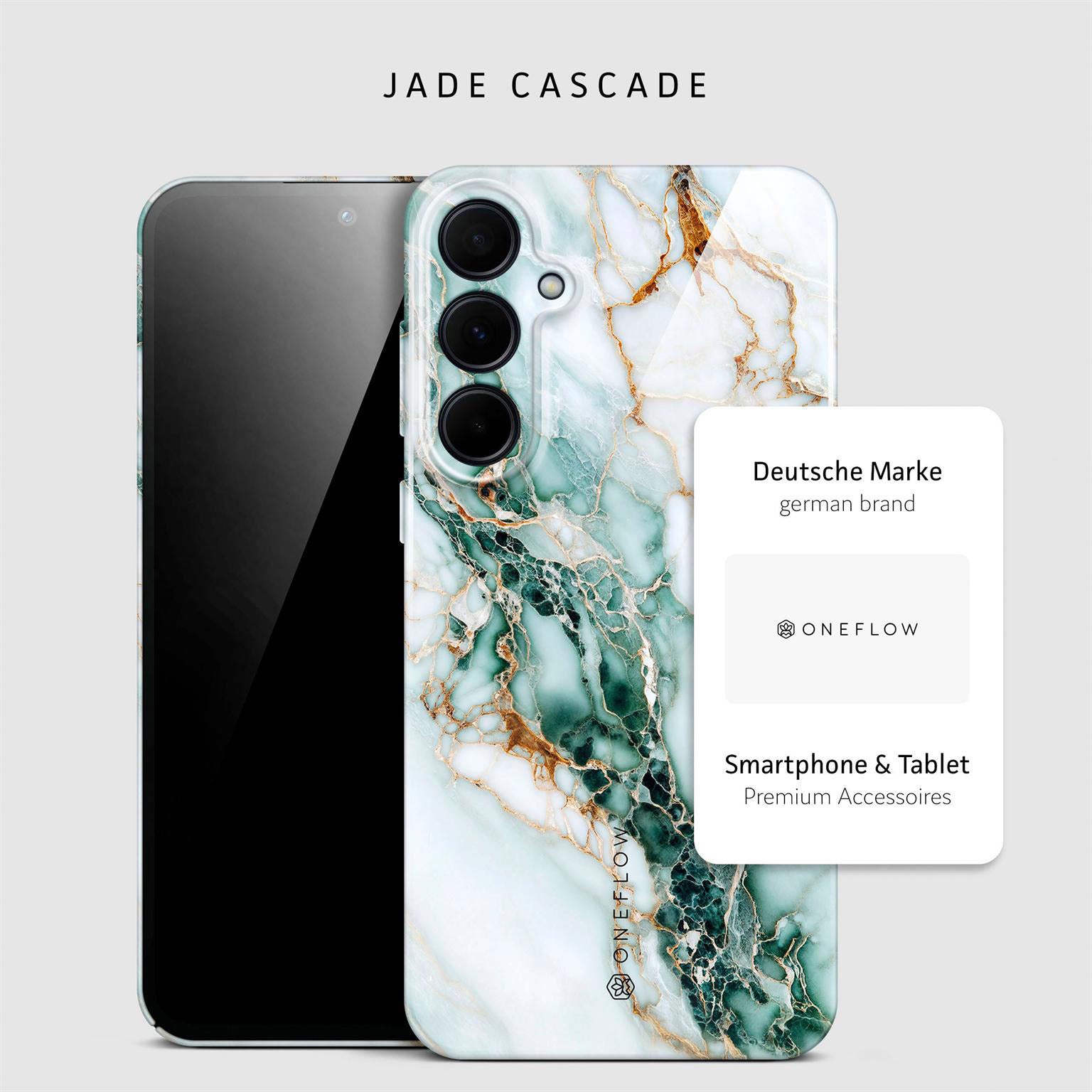 Bliss Cover für Samsung Galaxy A35 5G in der Farbe Jade Cascade (Grün)