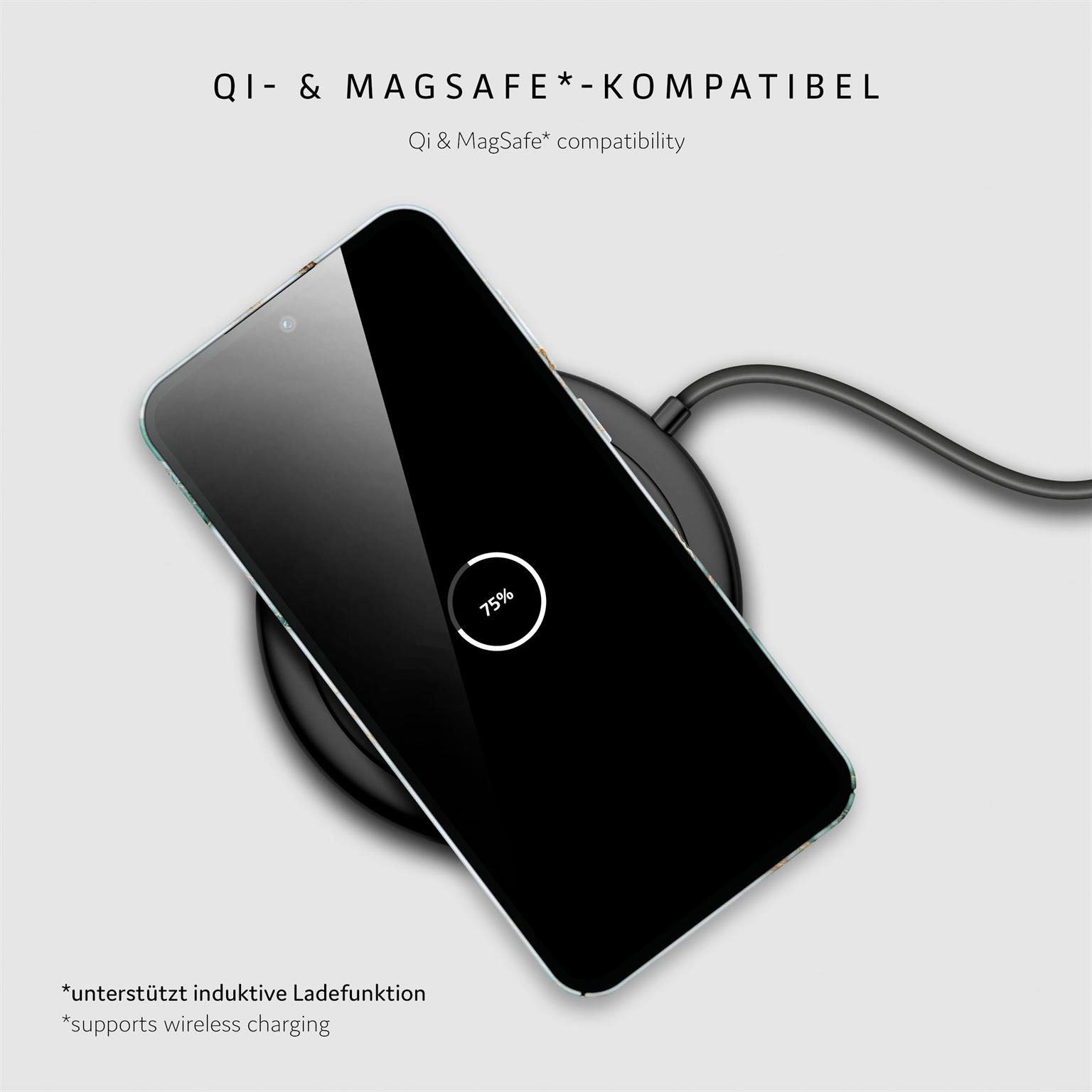 Bliss Cover für Samsung Galaxy A35 5G in der Farbe Jade Cascade (Grün)