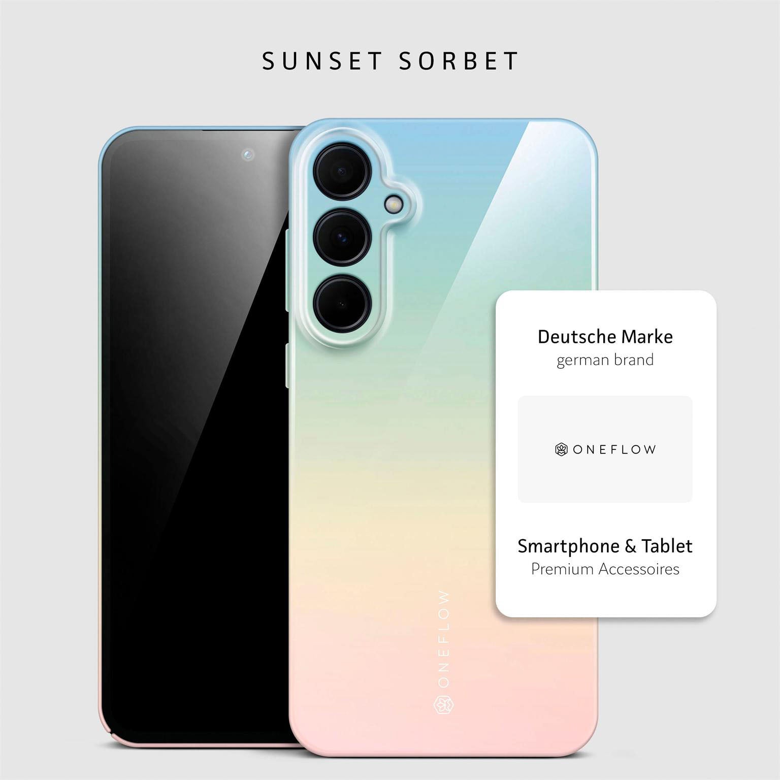 Splash Case für Samsung Galaxy A35 5G in der Farbe Sunset Sorbet (Mehrfarbig (bunt))