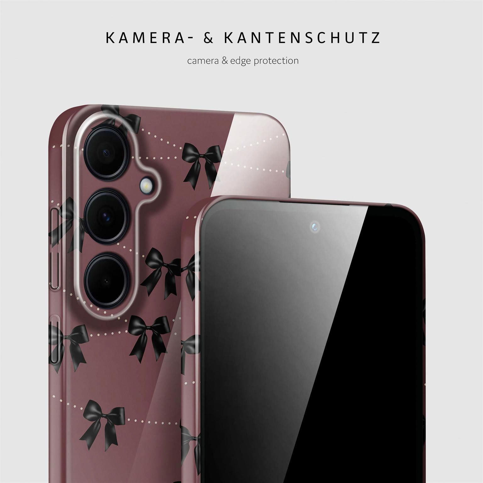 Splash Case für Samsung Galaxy A35 5G in der Farbe Parisian Kiss (Rot)