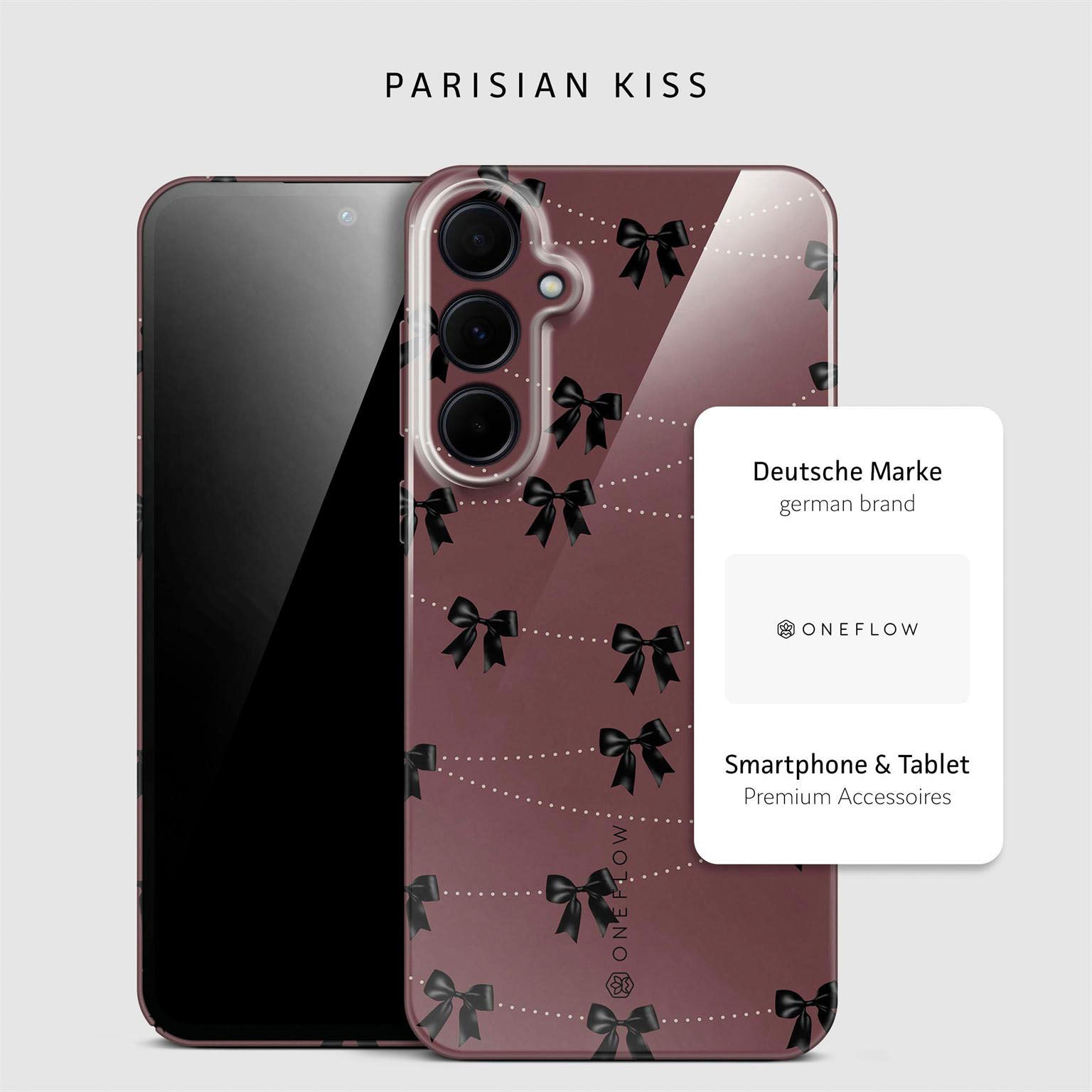 Splash Case für Samsung Galaxy A35 5G in der Farbe Parisian Kiss (Rot)
